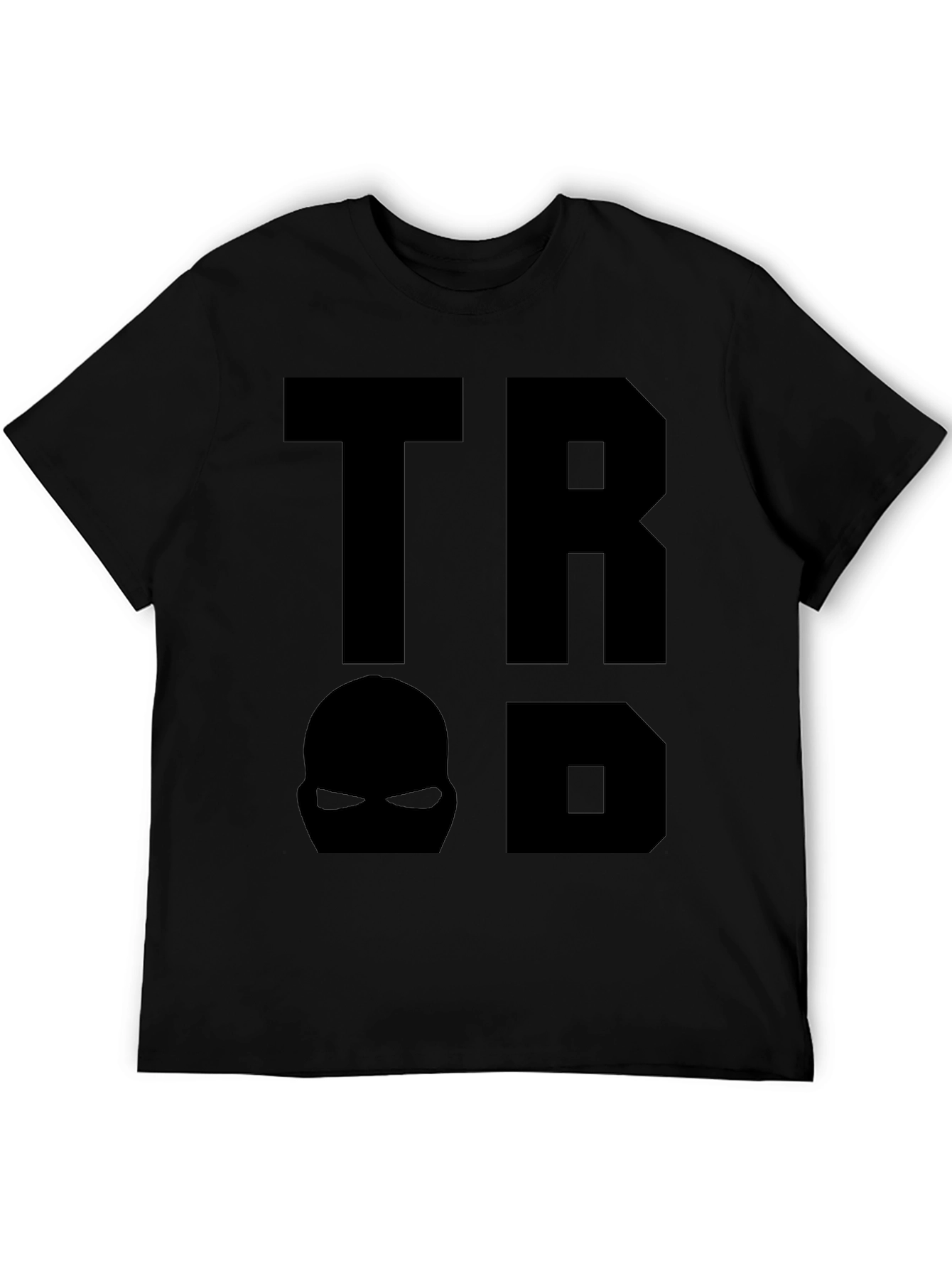 Black TROD Graphic T-Shirt view 5