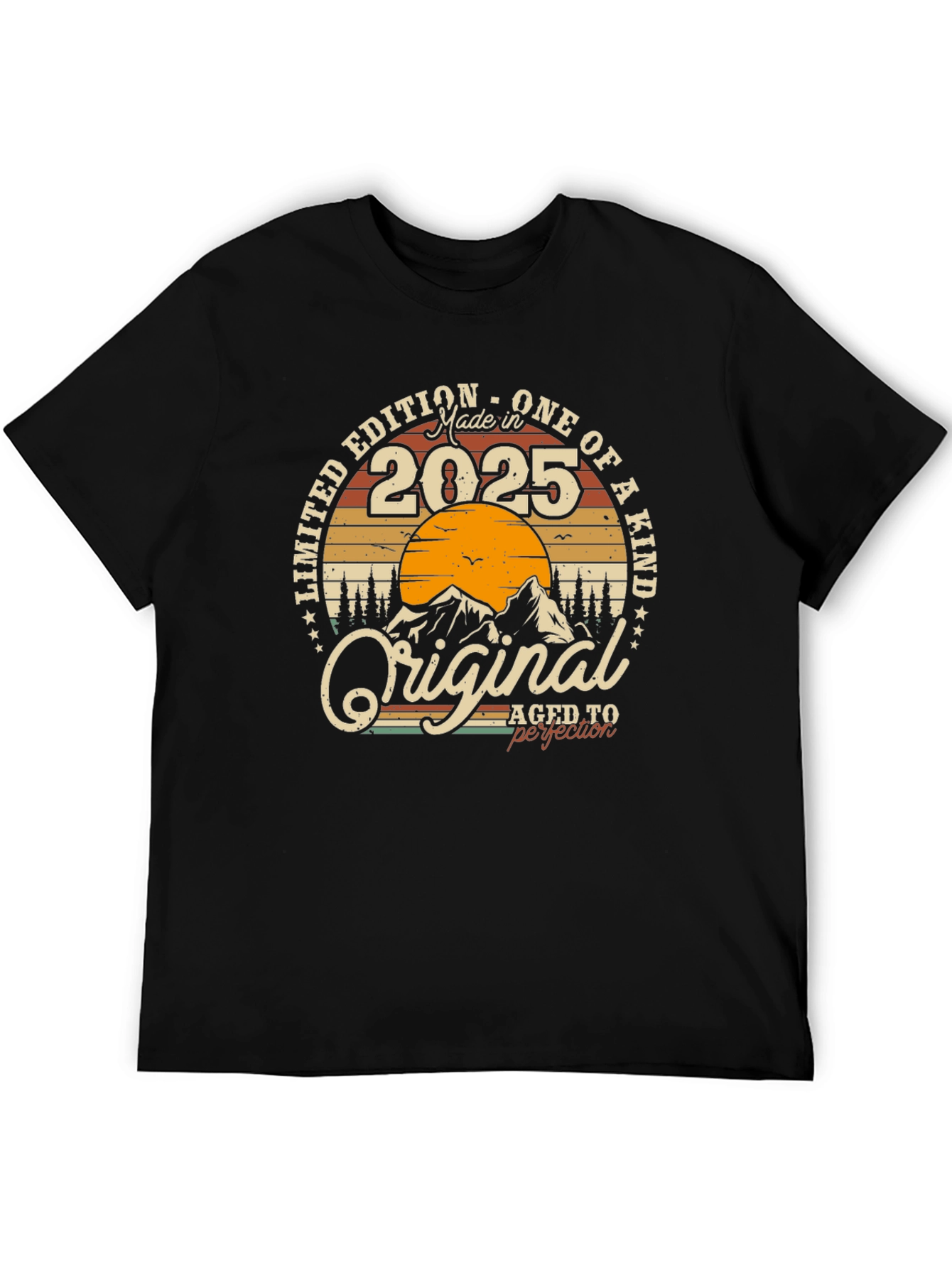 Black Limited Edition 2025 Original T-Shirt view 5