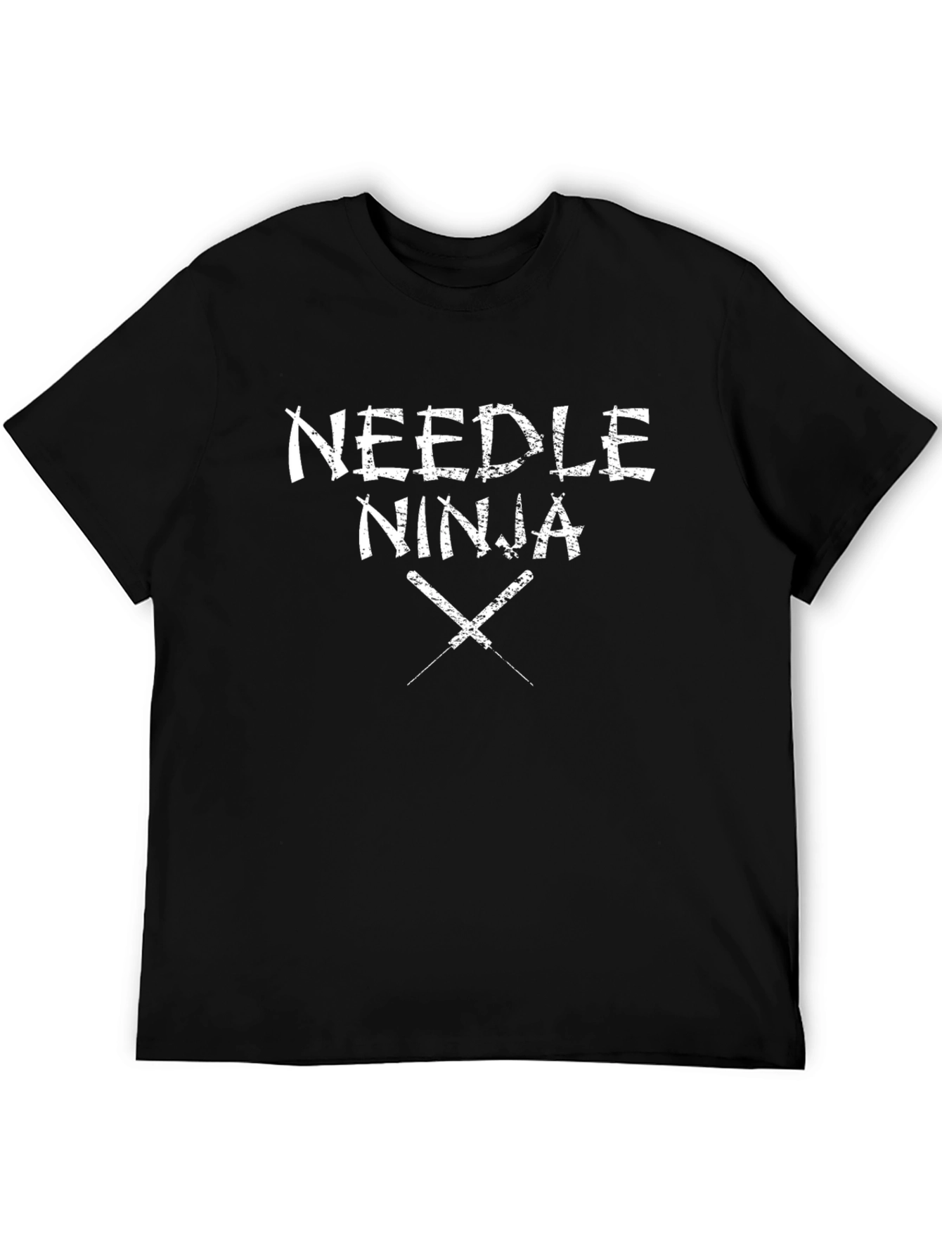 Black Needle Ninja Black T-Shirt view 5