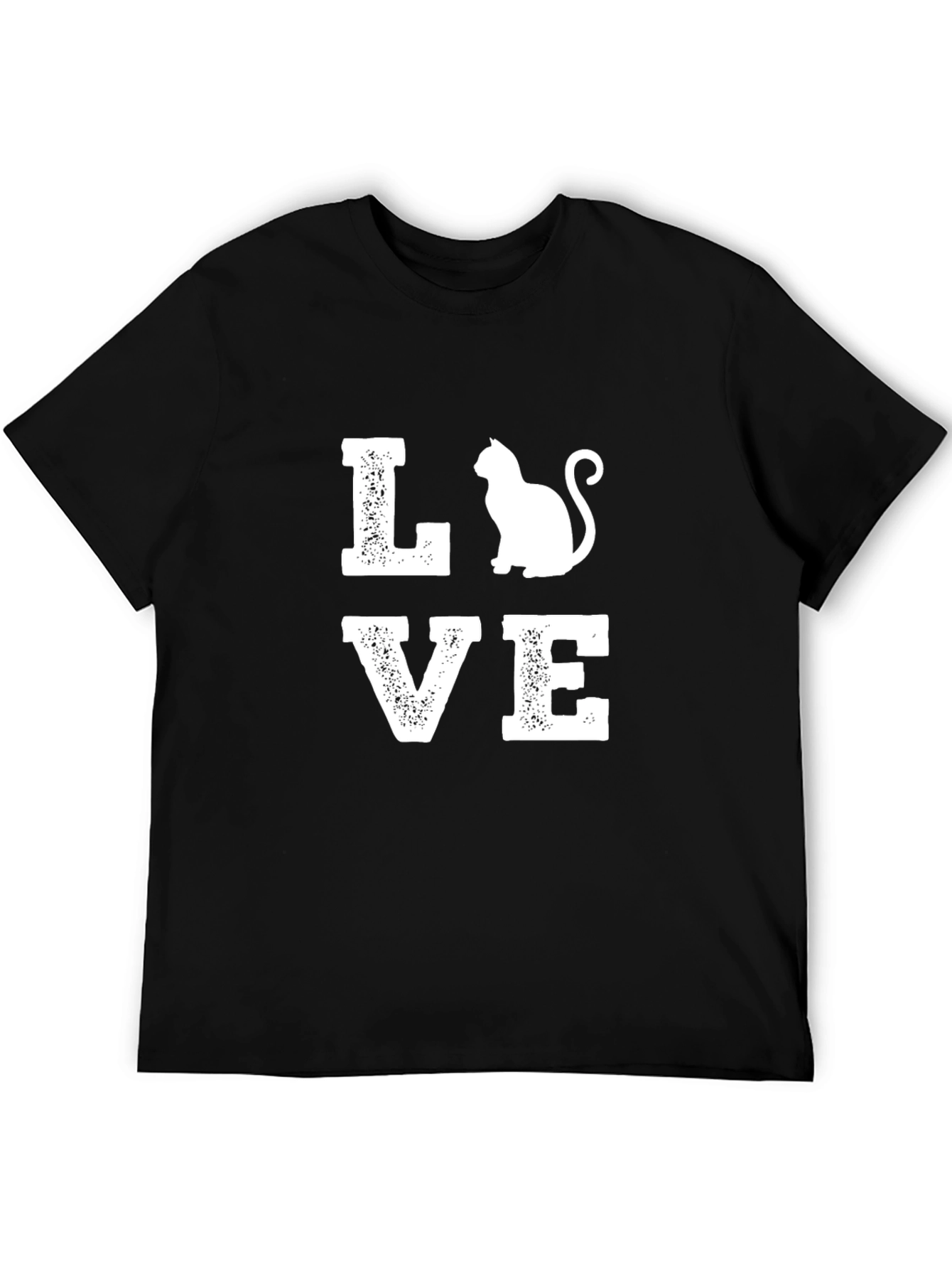 Black Love Cats T-Shirt - Unisex view 5