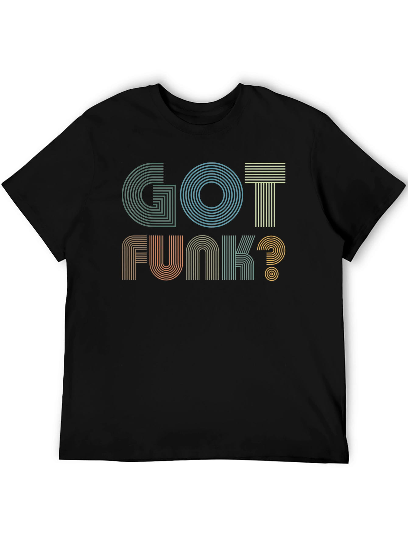 Black Got Funk? Graphic Tee - Retro Style T-Shirt view 5