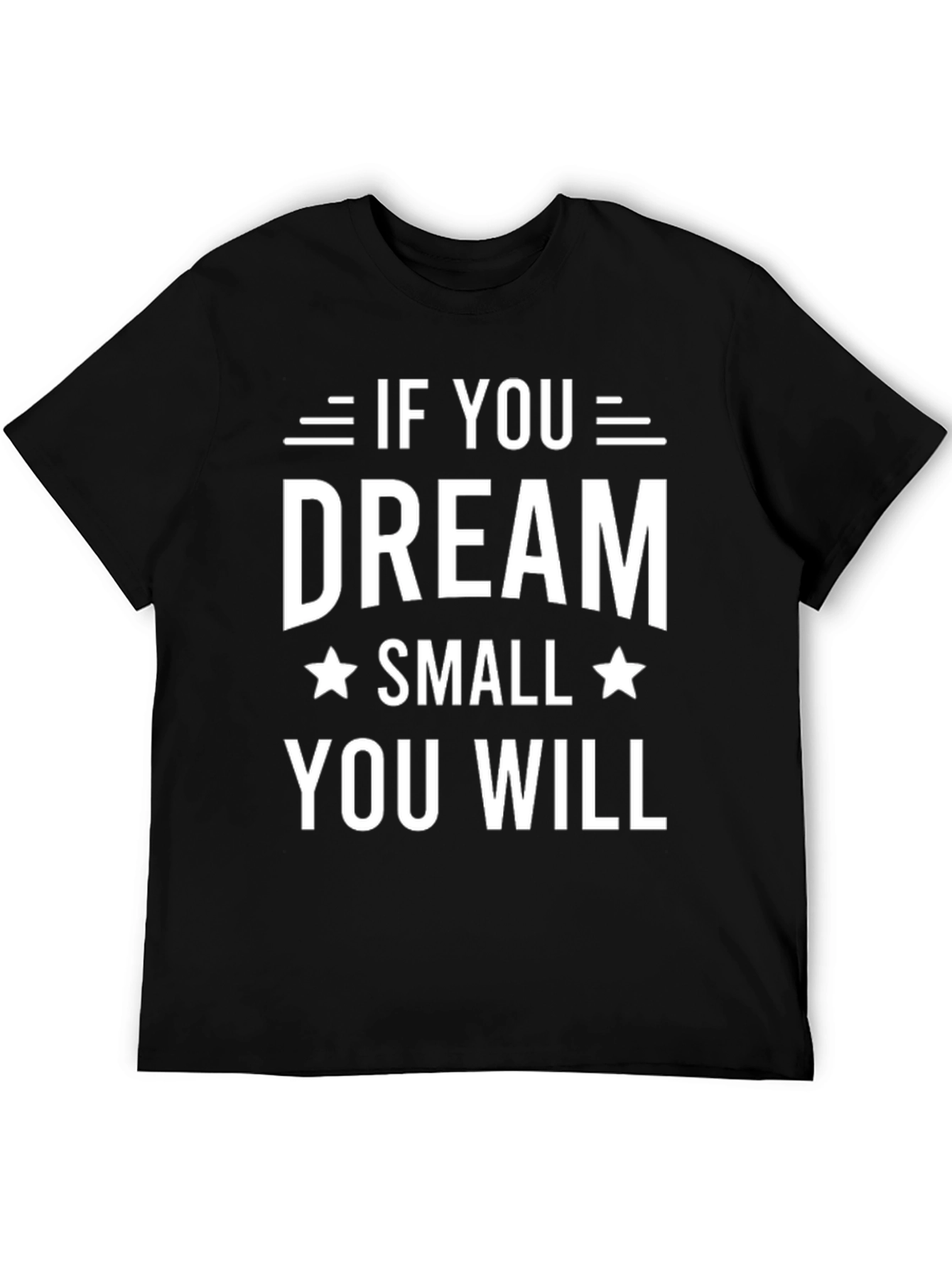 Black Dream Small Black Graphic T-Shirt view 5