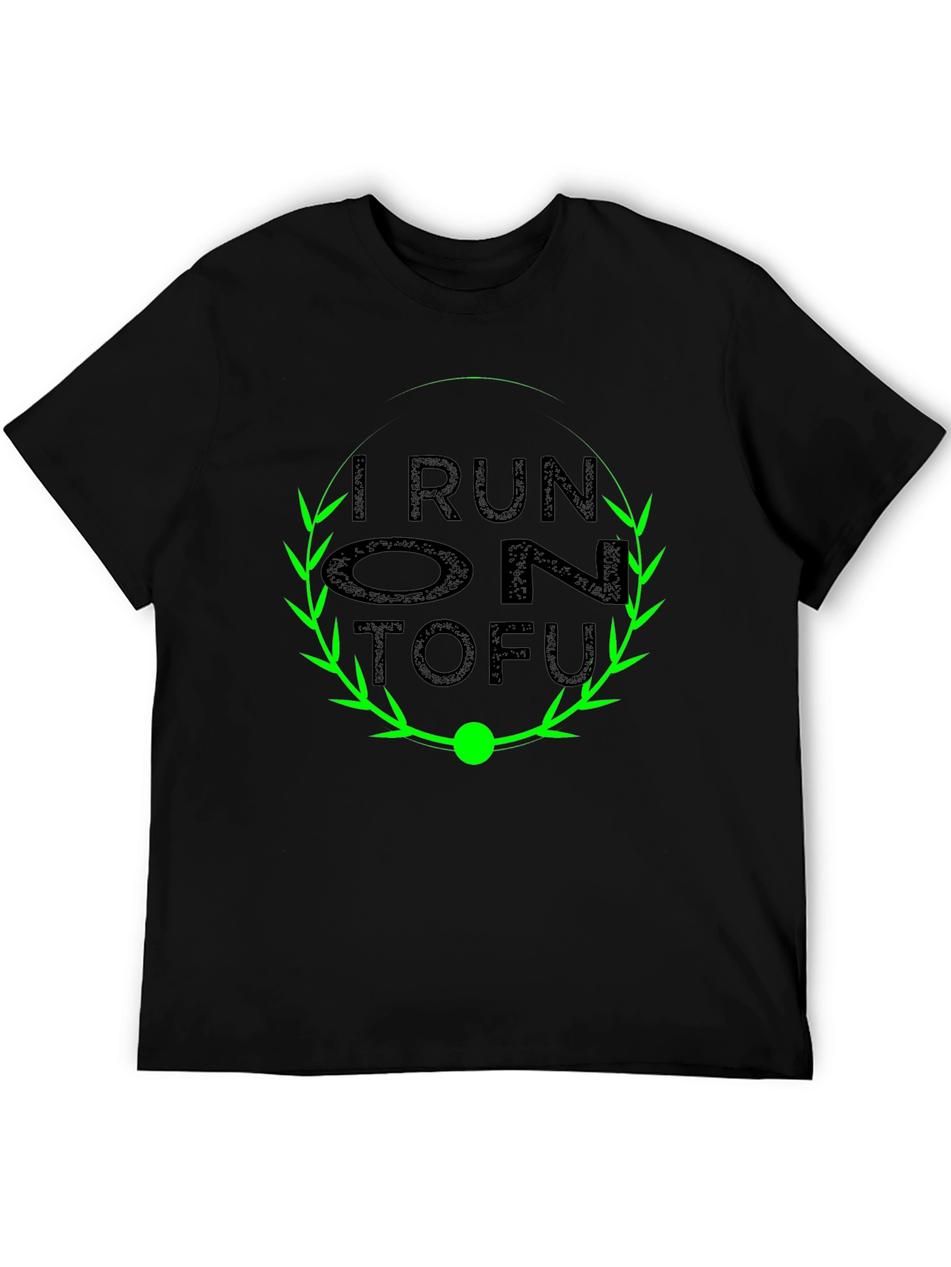 I Run On Tofu Graphic Tee - Vegan Friendly Shirt - 5