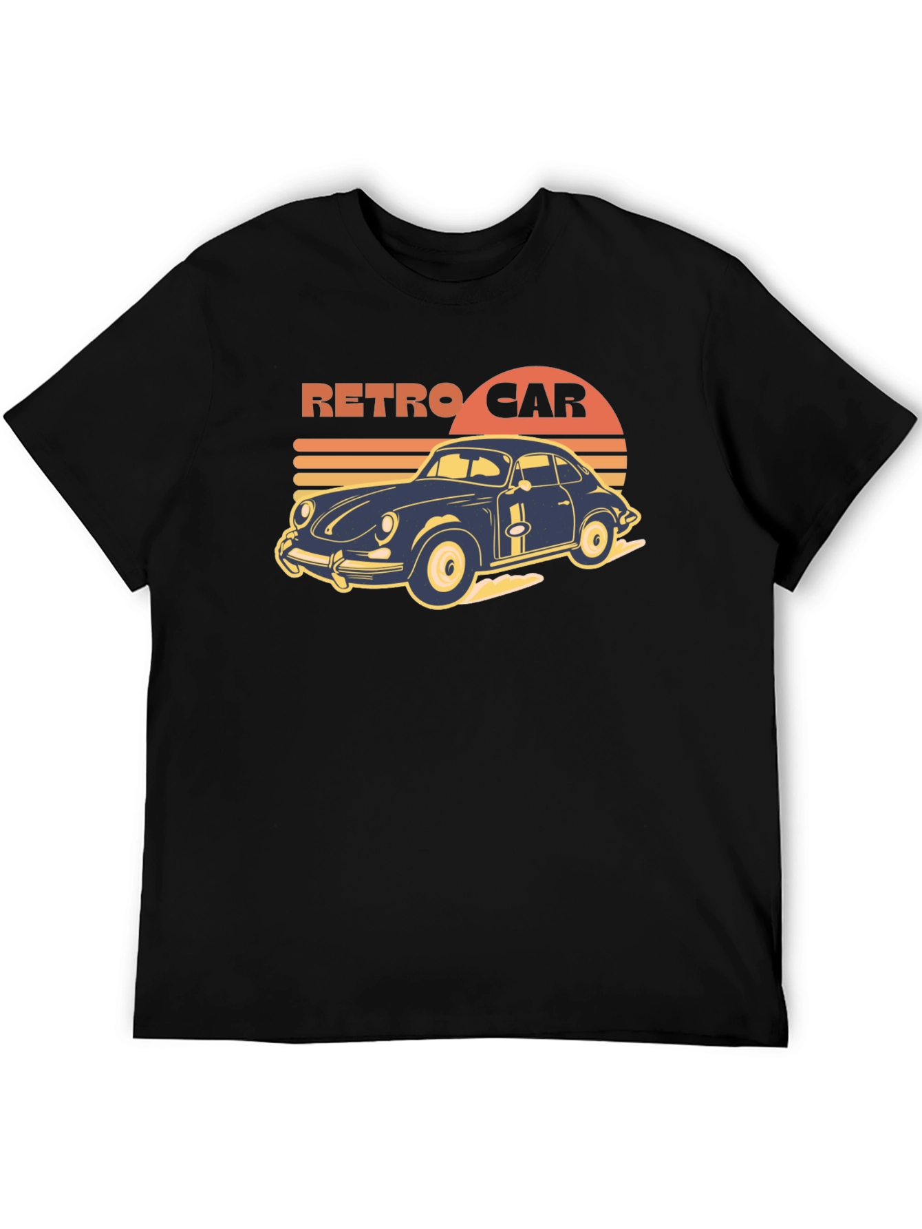 Retro Car Graphic Tee - Vintage Style T-Shirt - 5