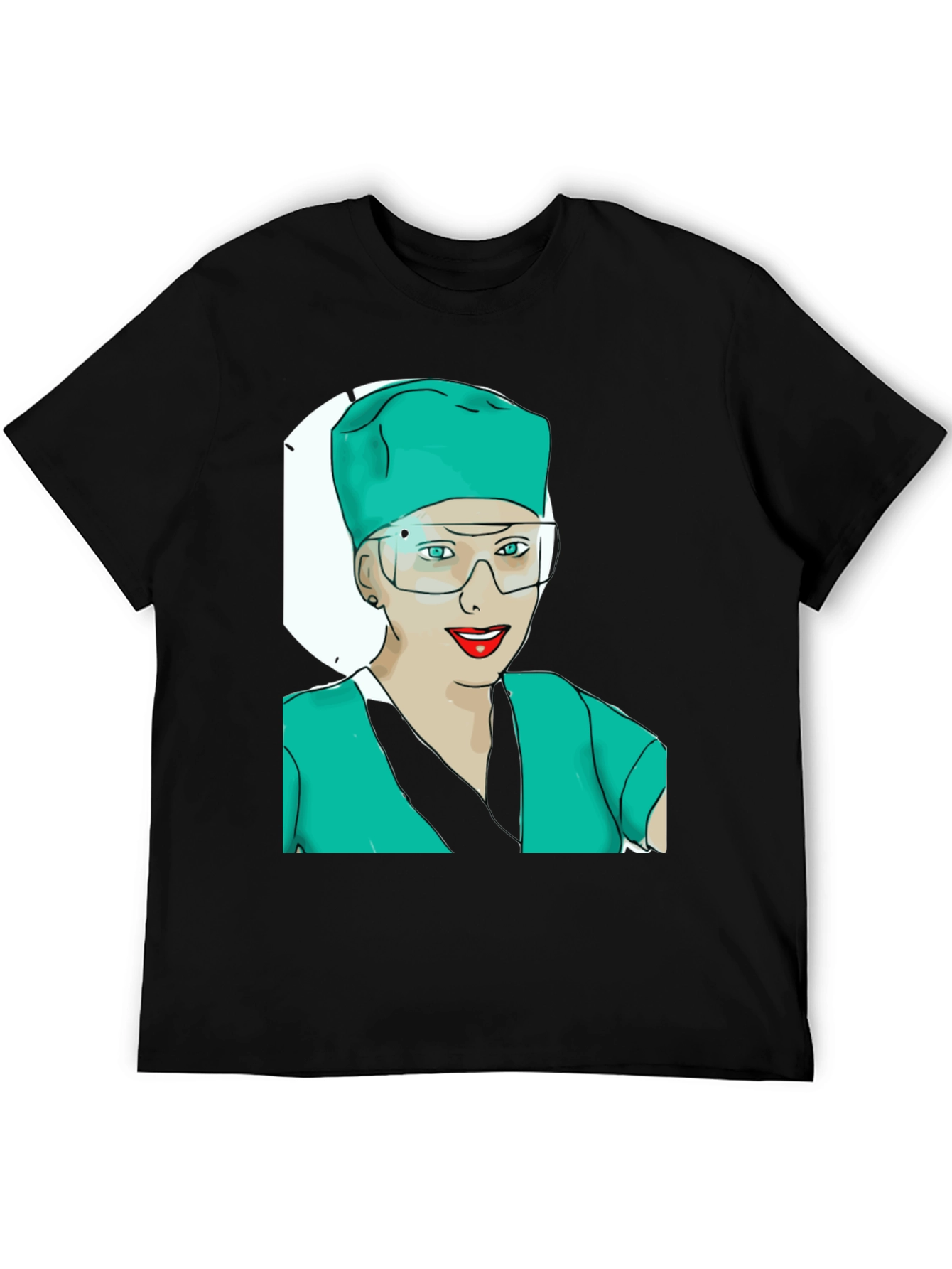 Surgeon Graphic Tee - Black Cotton T-Shirt - 5