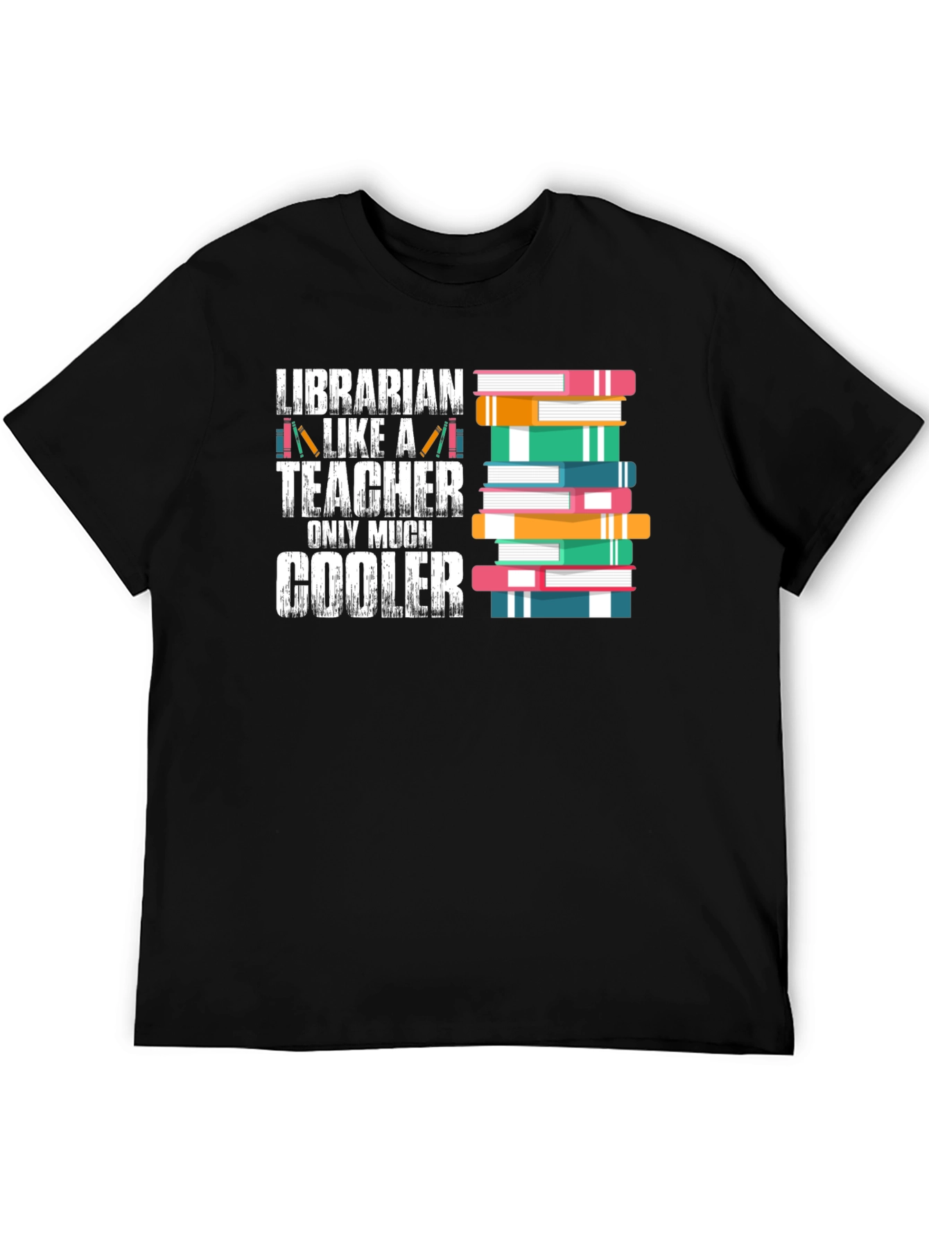 Librarian Cooler T-Shirt - Book Lover Apparel - 5