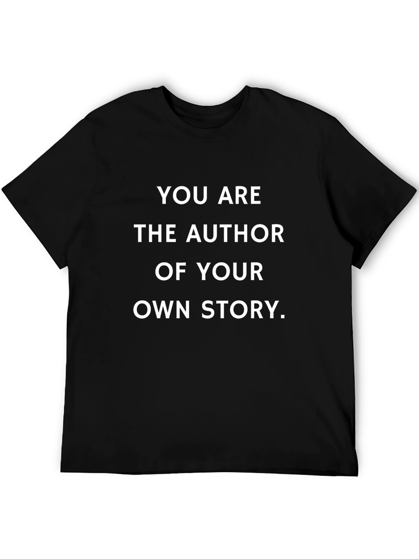 Black Author of Your Own Story Black T-Shirt view 5