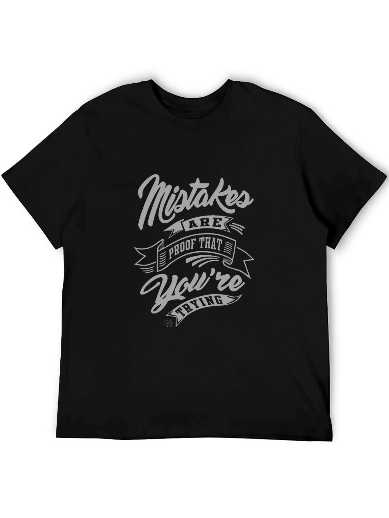 Black Mistakes Are Proof You're Trying Graphic Tee view 5