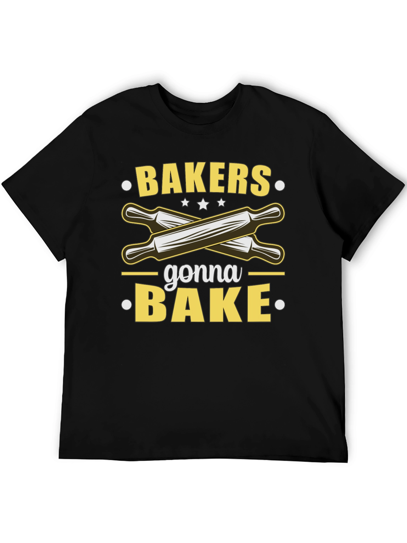 Black Bakers Gonna Bake T-Shirt view 5
