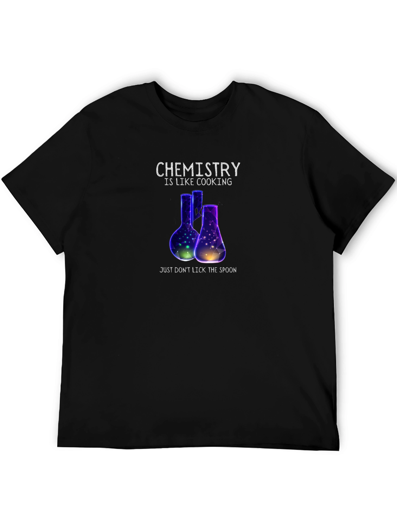Black Chemistry is Like Cooking T-Shirt view 5