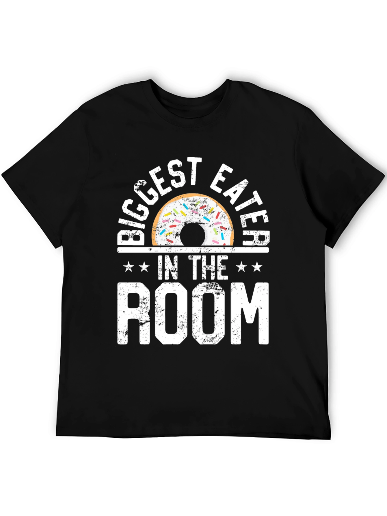 Black Biggest Eater in the Room Graphic Tee view 5