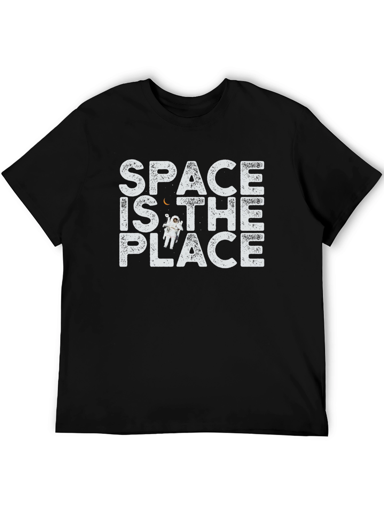 Black Space Is The Place Graphic T-Shirt view 5
