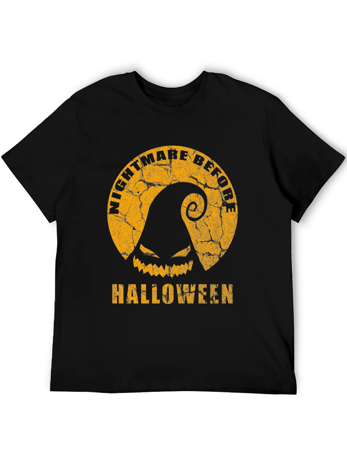 Black Nightmare Before Halloween Graphic Tee view 5