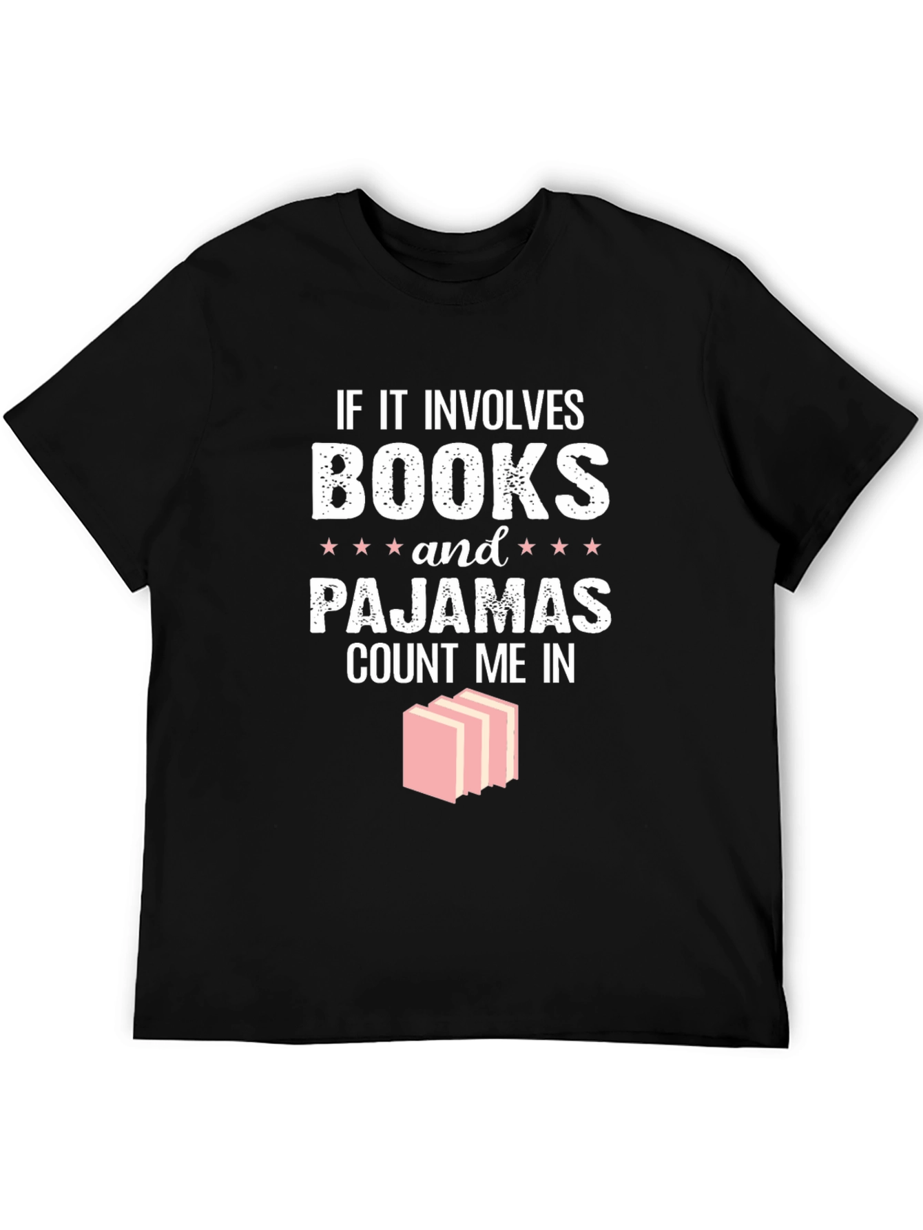 Black Books and Pajamas T-Shirt view 5