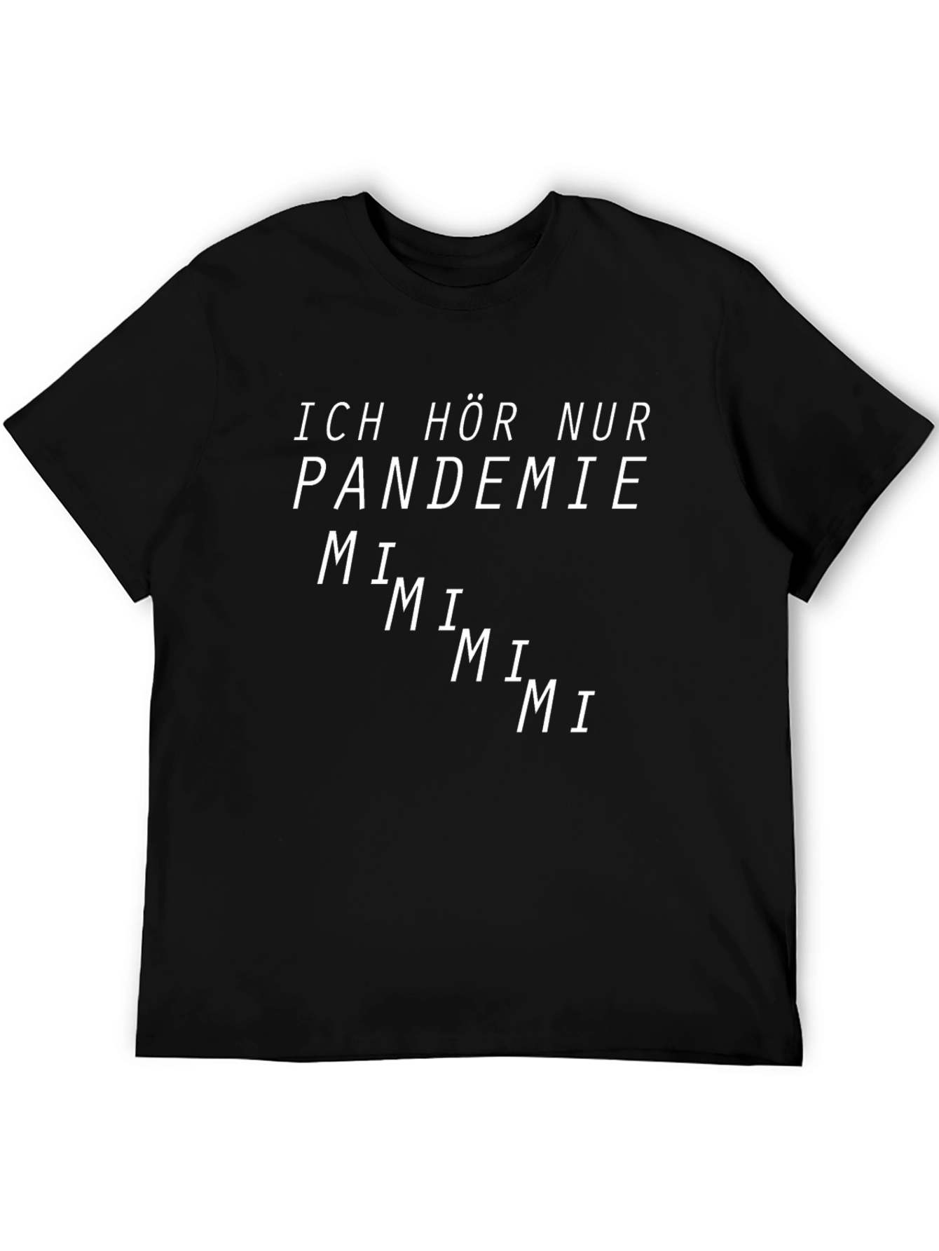 Black Pandemic Mimi Funny Graphic Tee Shirt view 5