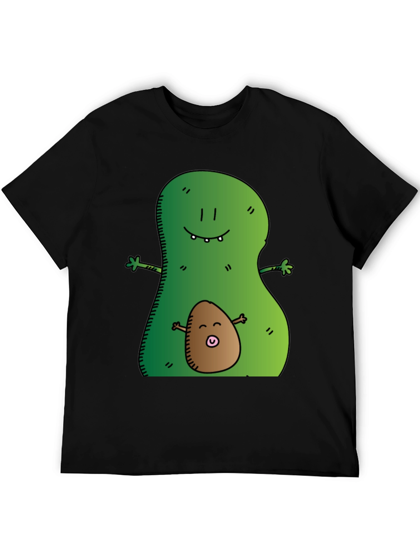 Black Avocado Mama & Baby Graphic Tee - Black view 5