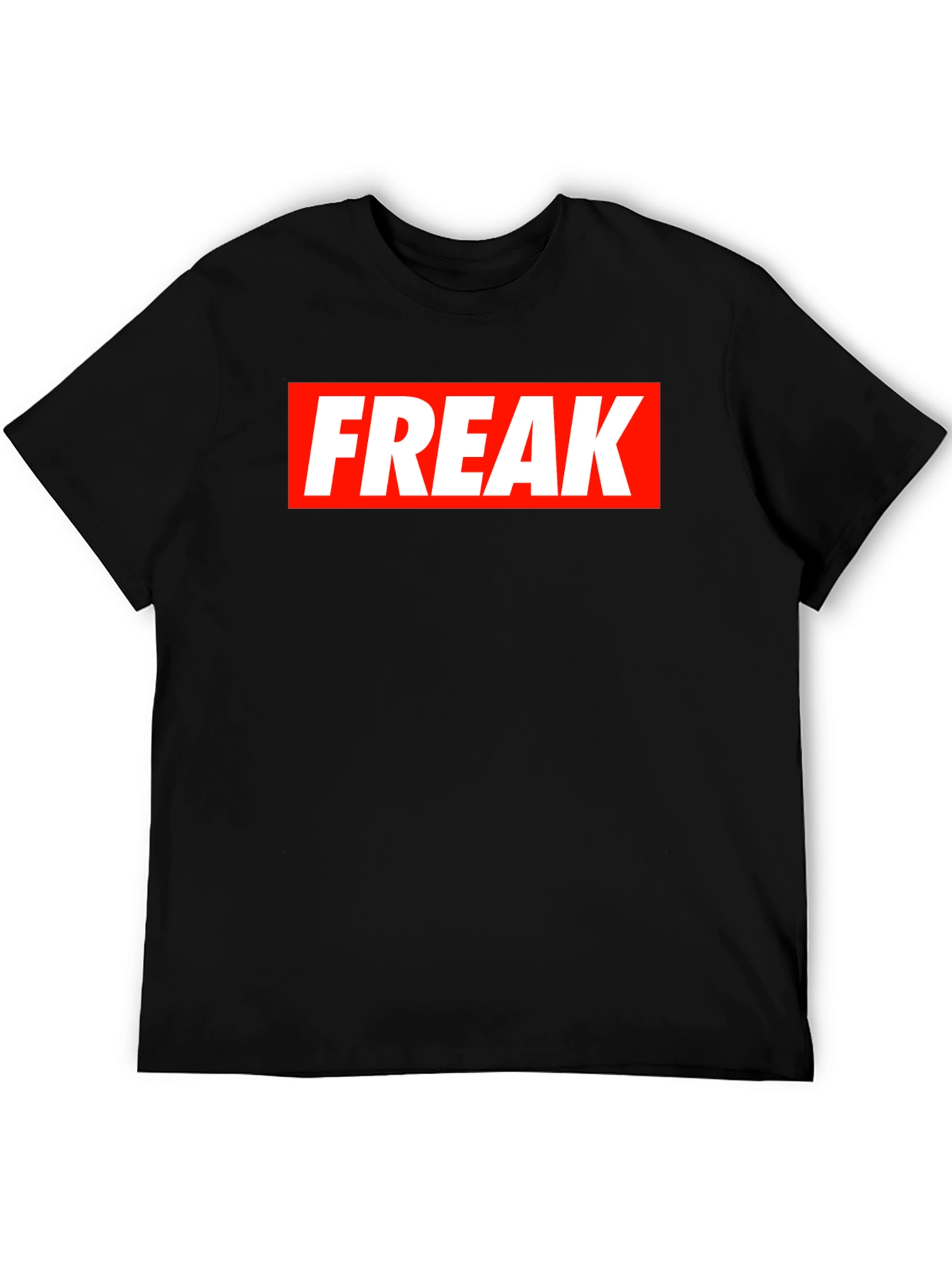 Black Freak Graphic Tee - Bold Statement T-Shirt view 5