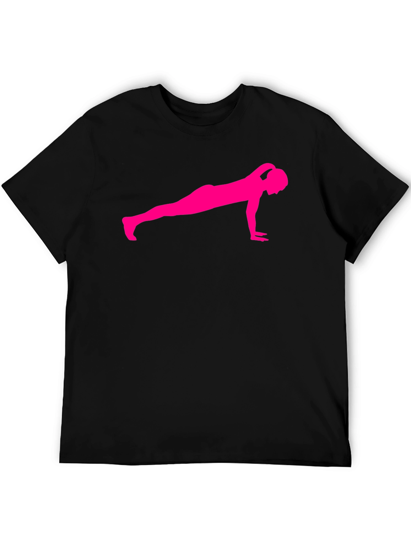 Black Workout Silhouette T-Shirt view 5