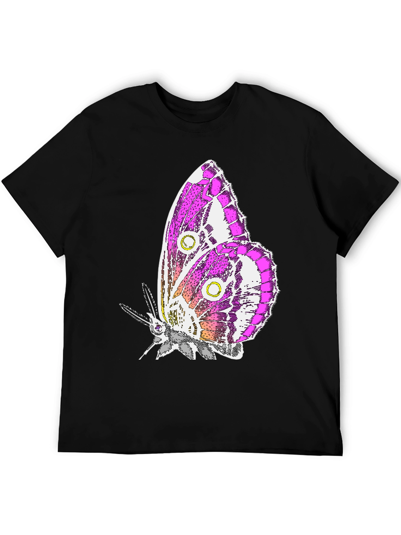 Black Butterfly Graphic T-Shirt - Stylish Unisex Tee view 5