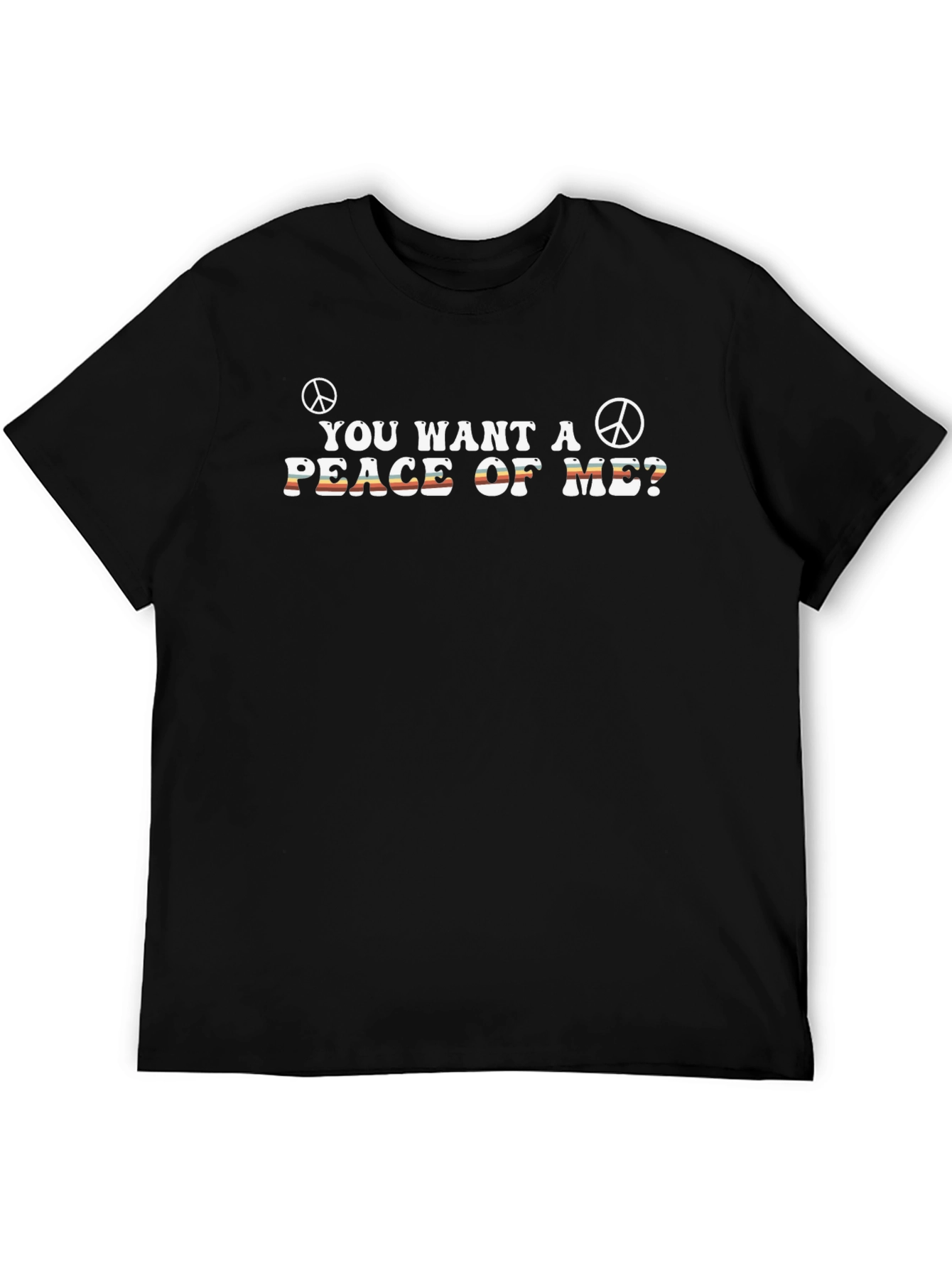 Peace of Me Retro T-Shirt - 70s Hippie Style - 5