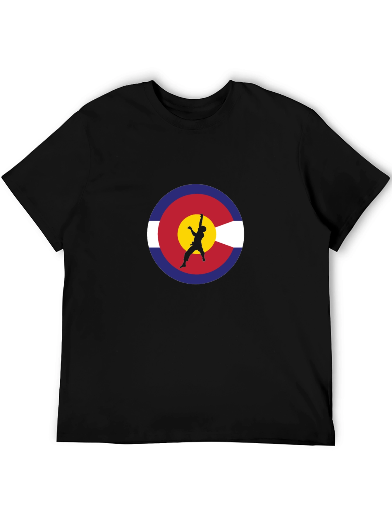 Black Colorado Climbing T-Shirt - Black view 5