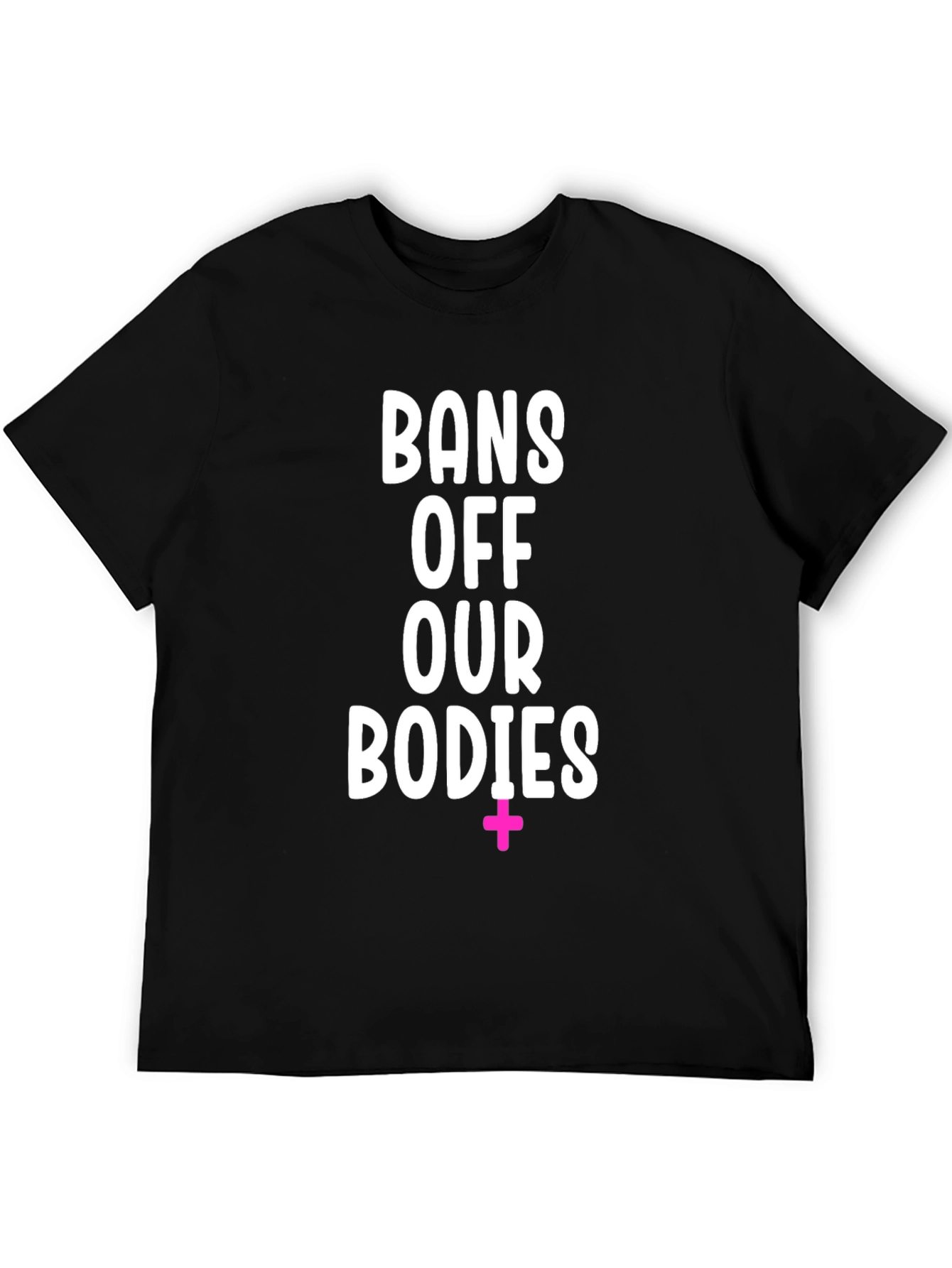 Black Bans Off Our Bodies Graphic Tee view 5