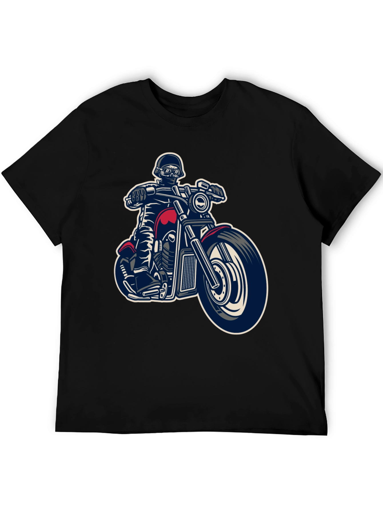 Biker Graphic T-Shirt - Ride in Style - 5
