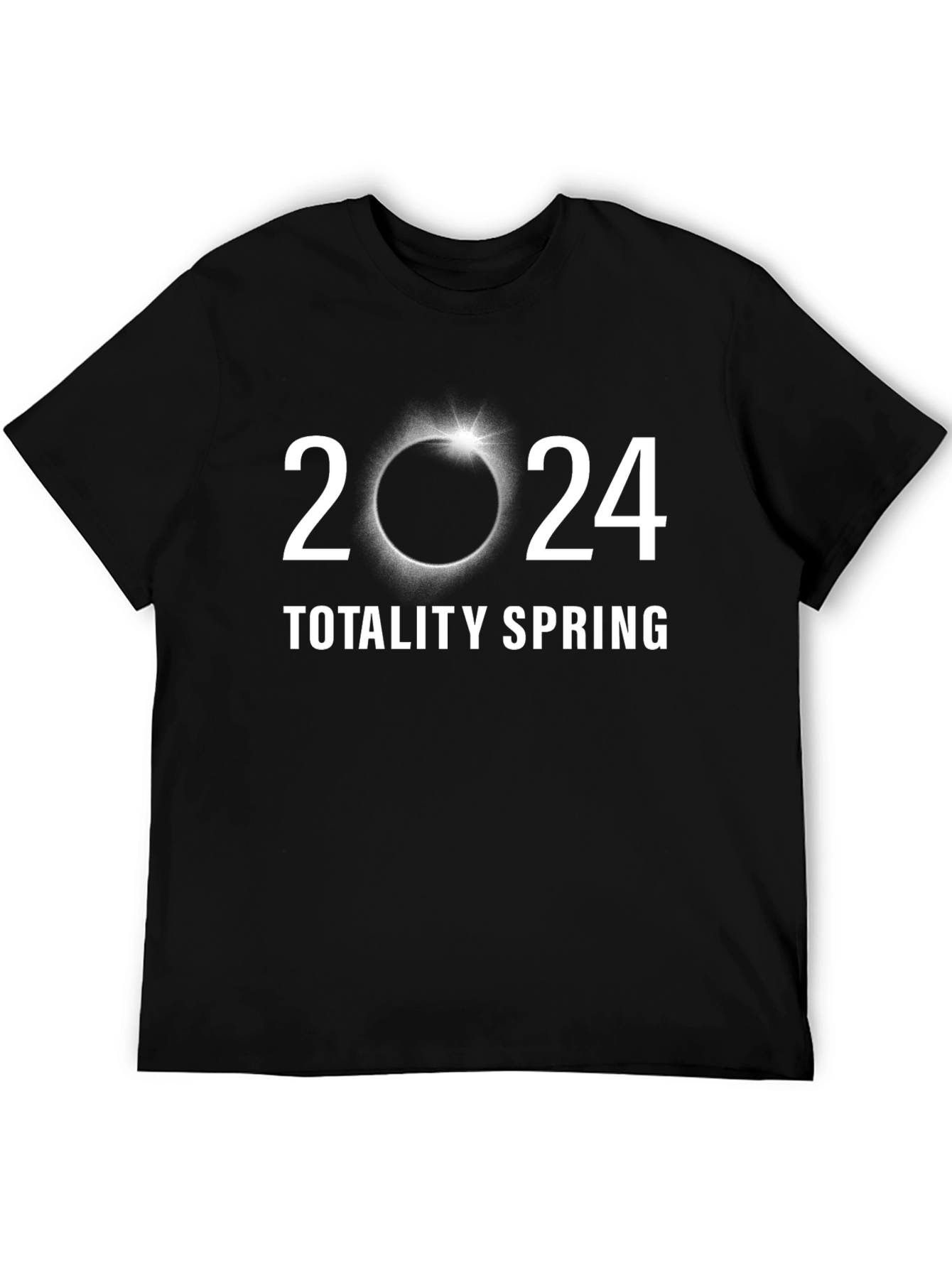 Black Total Solar Eclipse 2024 T-Shirt view 5