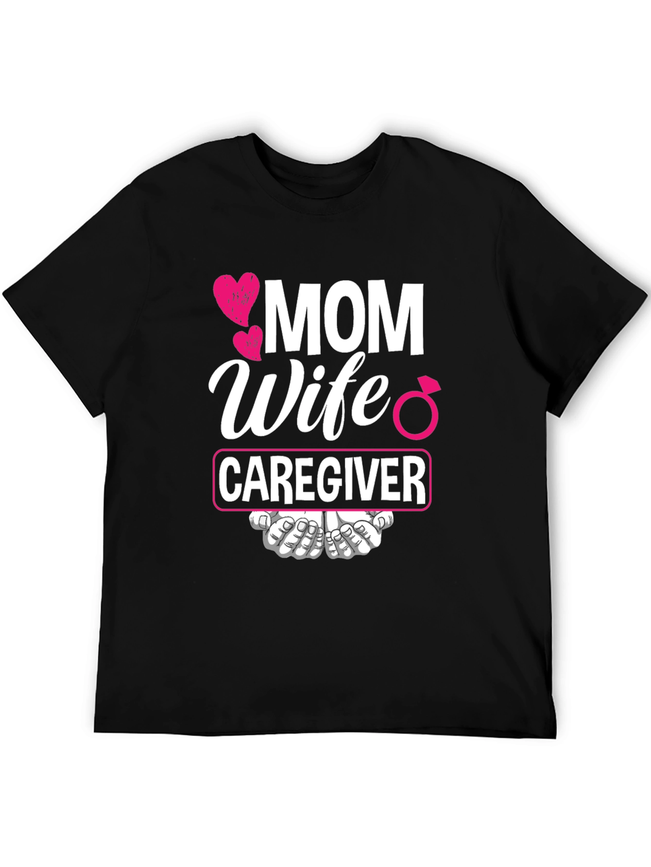 Mom Wife Caregiver T-Shirt - Ideal Gift! - 5