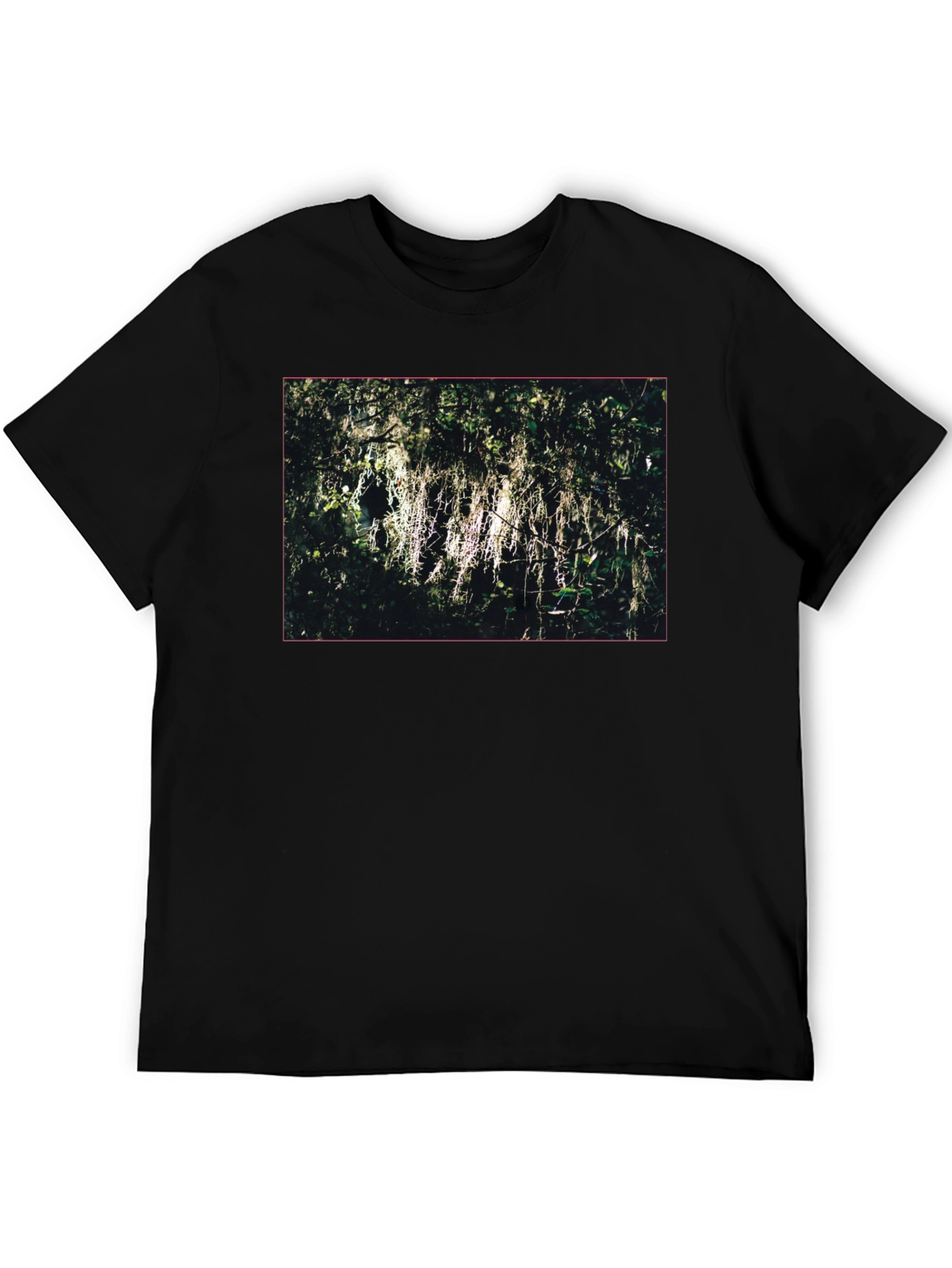 Black Nature's Tapestry Black Tee view 5