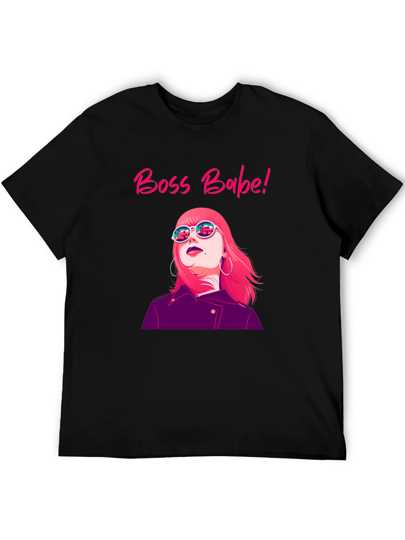 Black Boss Babe Graphic Tee - Stylish & Empowering view 5