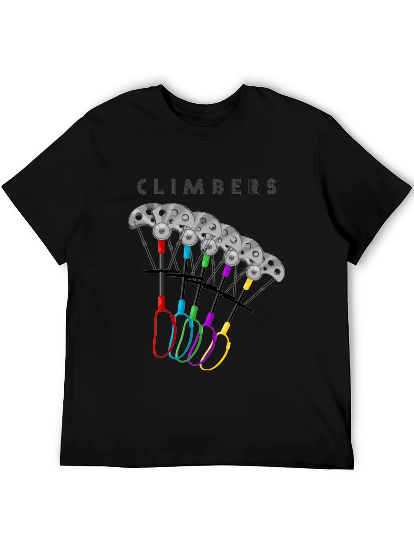 Black Climbers Multi-Cam Climbing T-Shirt view 5