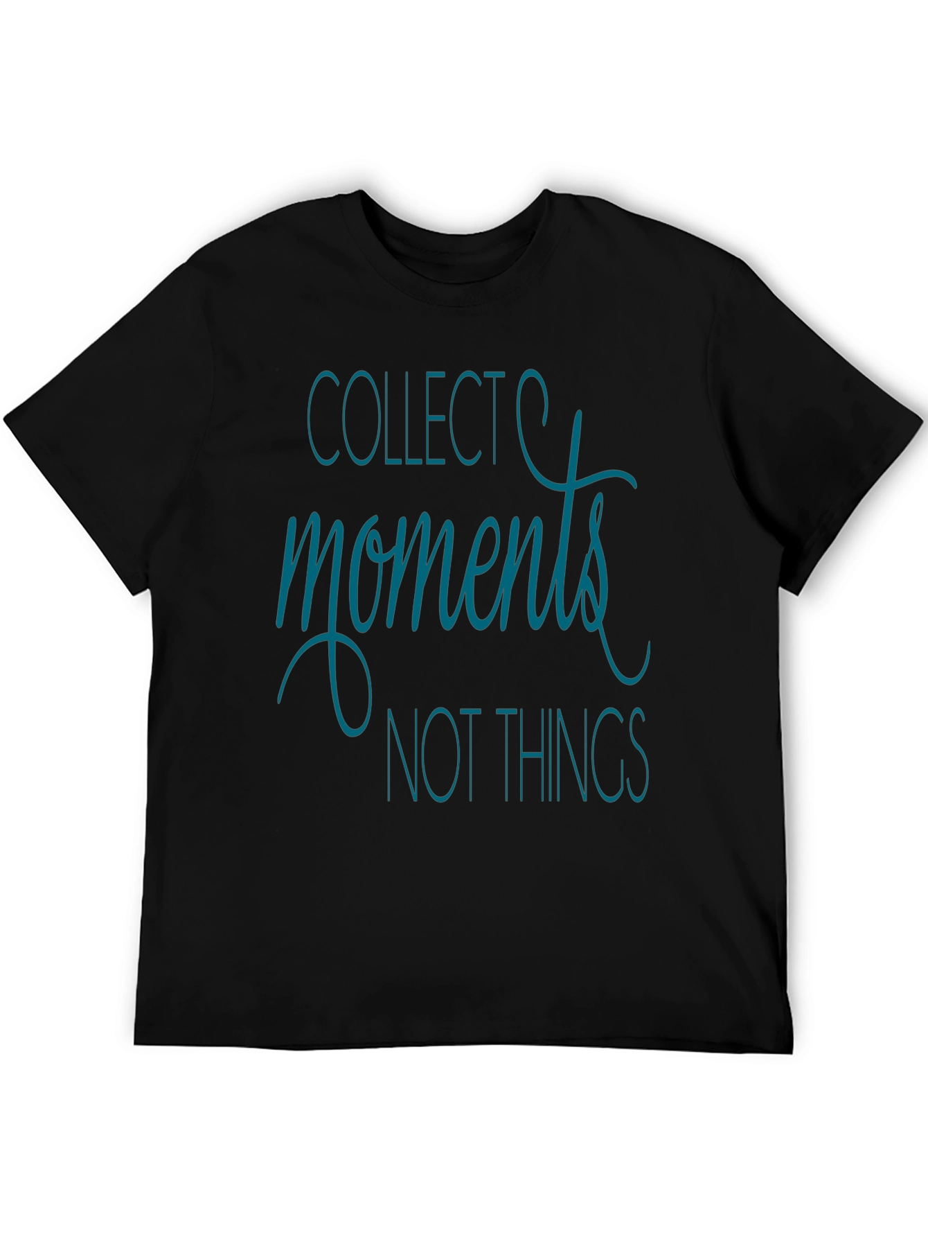 Black Collect Moments Graphic Tee - Black Short Sleeve Shirt view 5