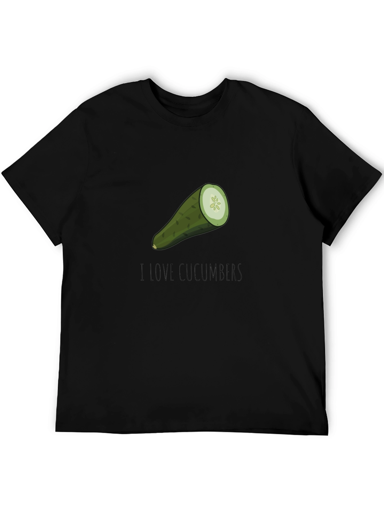 I Love Cucumbers Graphic T-Shirt - 5