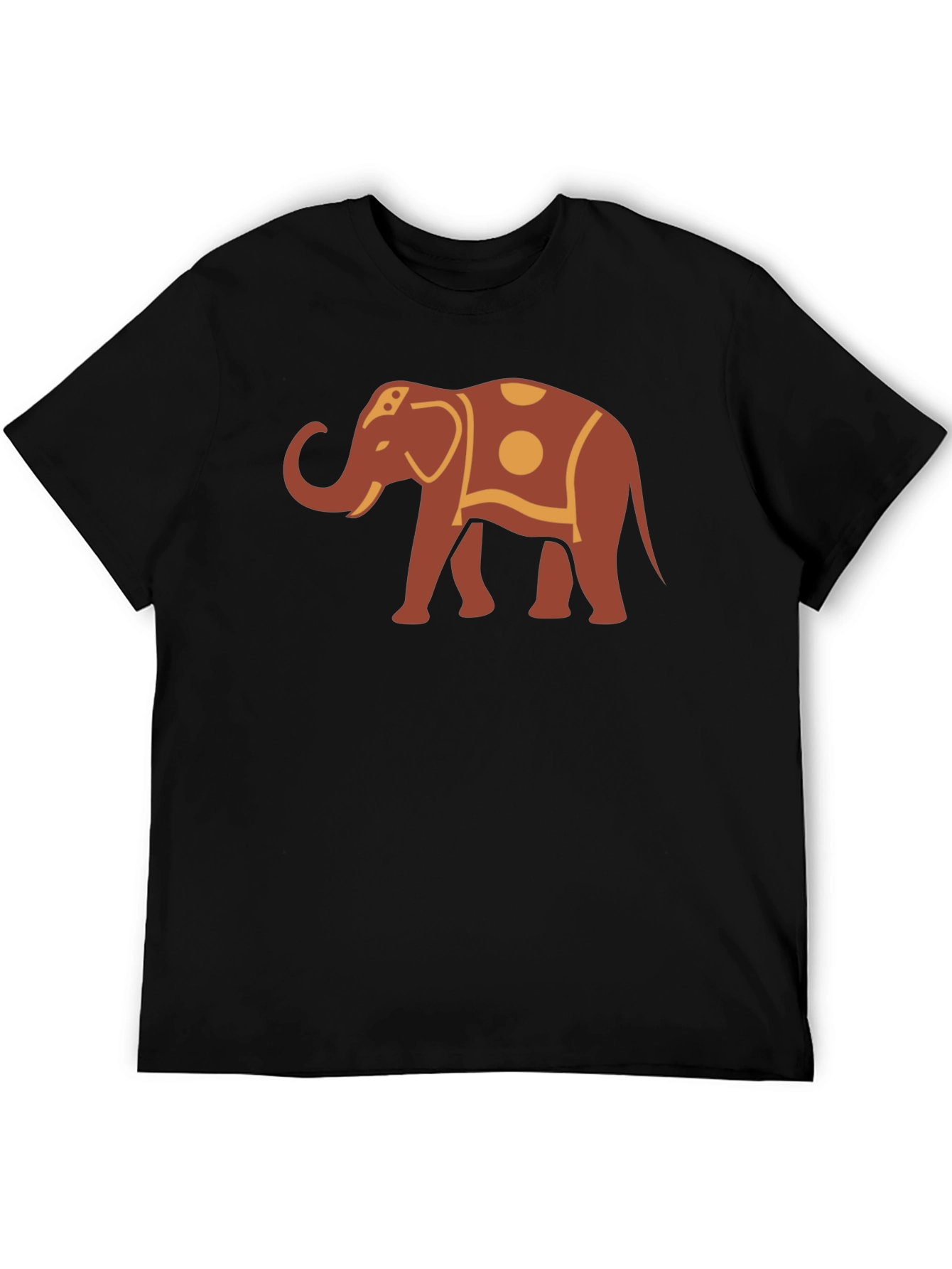 Black Elephant Graphic Tee - Unique Style view 5