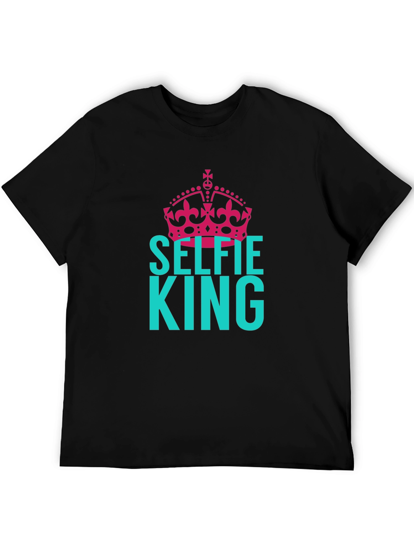 Selfie King Graphic Tee - Cool Design - 5