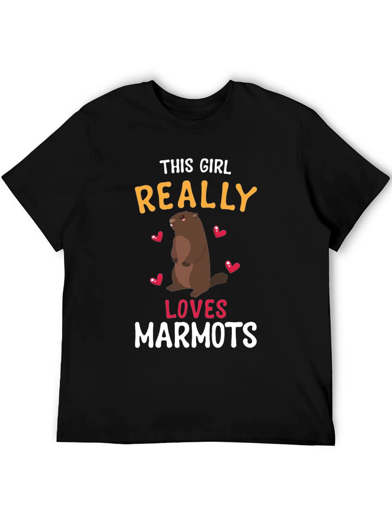 This Girl Really Loves Marmots T-Shirt - 5