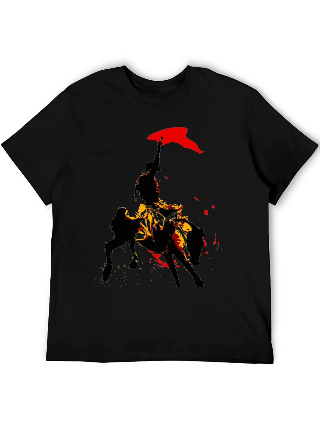 Black Rodeo Rider Graphic Tee view 5