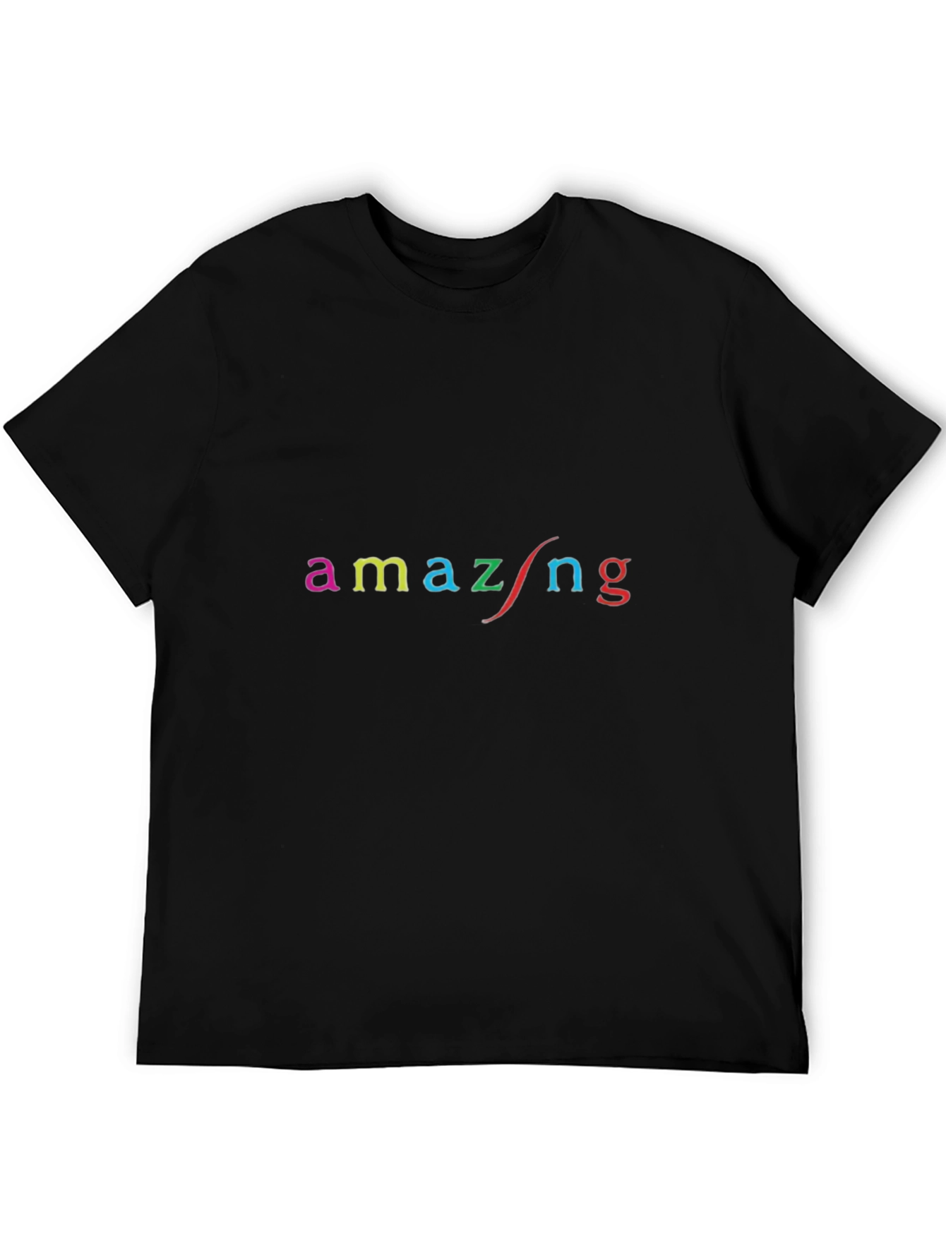 Black Amazing Graphic Tee - Casual Comfort view 5
