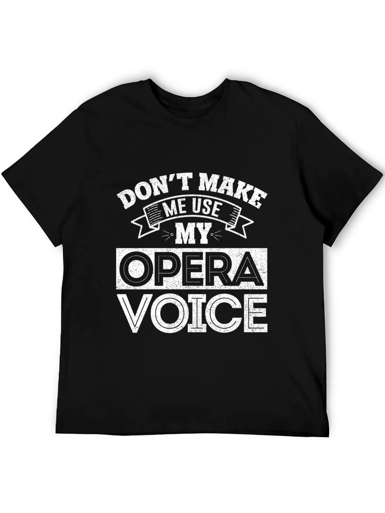 Black Opera Voice Funny T-Shirt - Vocalist Musician Gift view 5