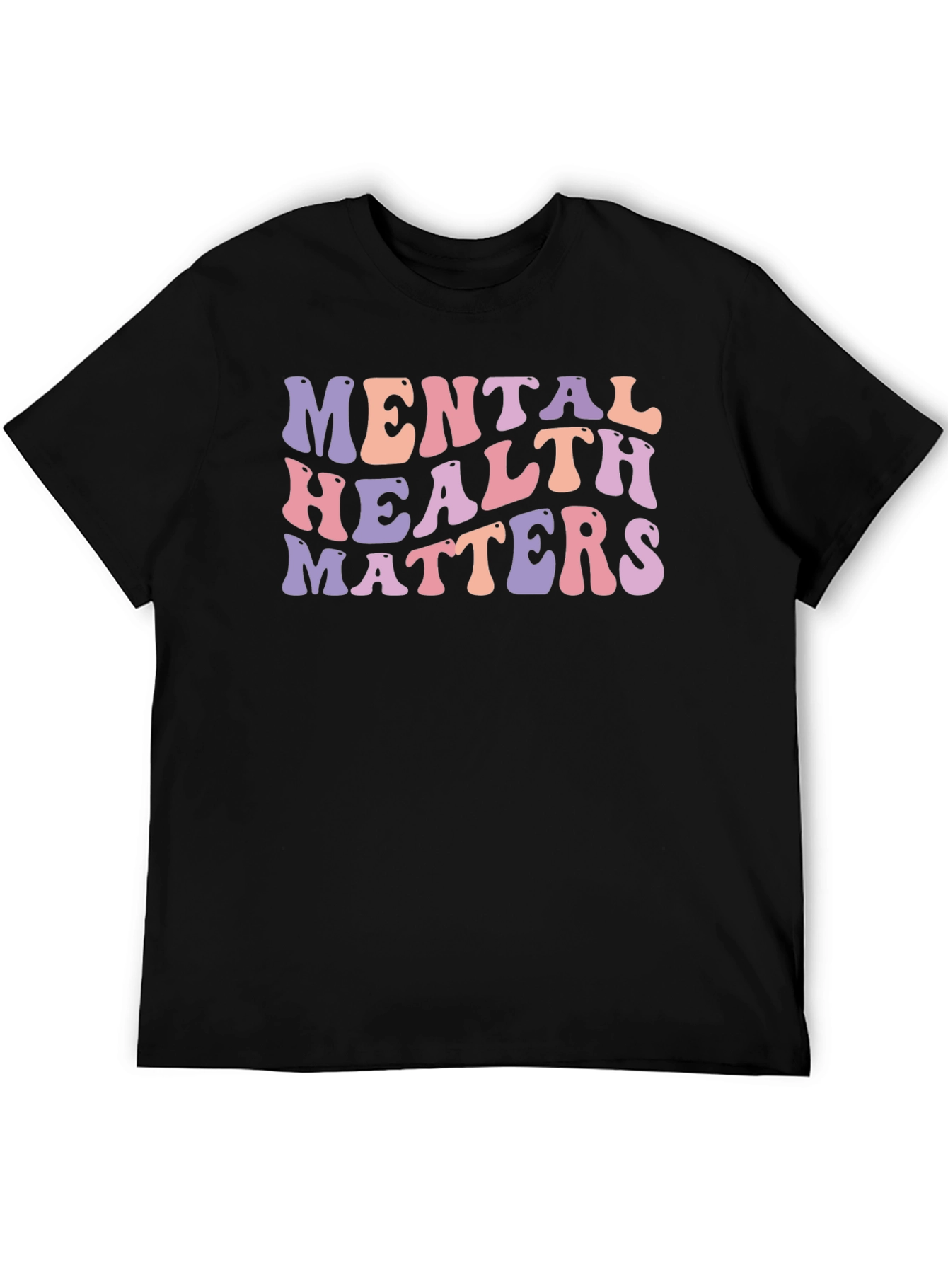 Black Mental Health Matters Graphic Tee view 5