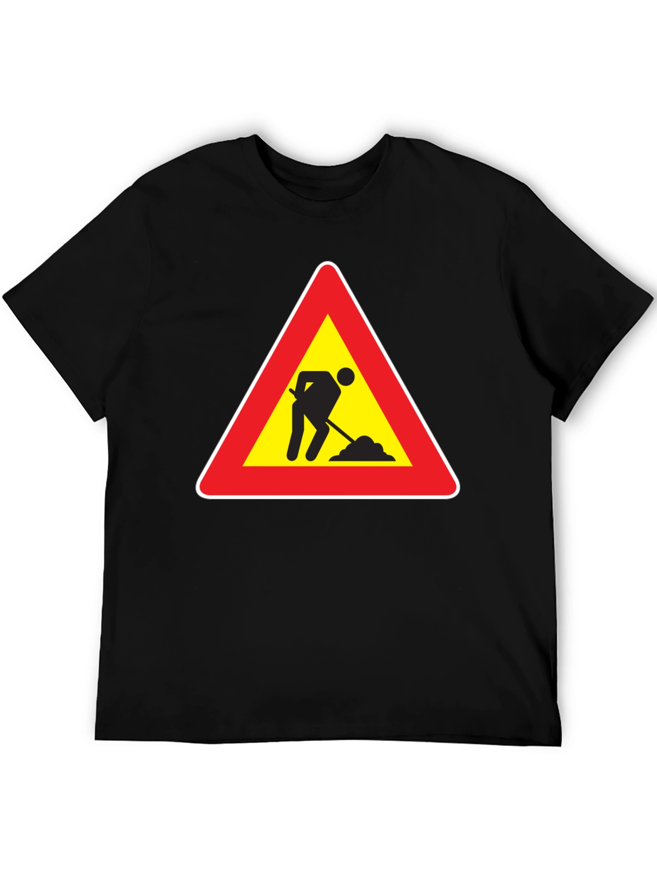 Black Men at Work Graphic T-Shirt - Black view 5