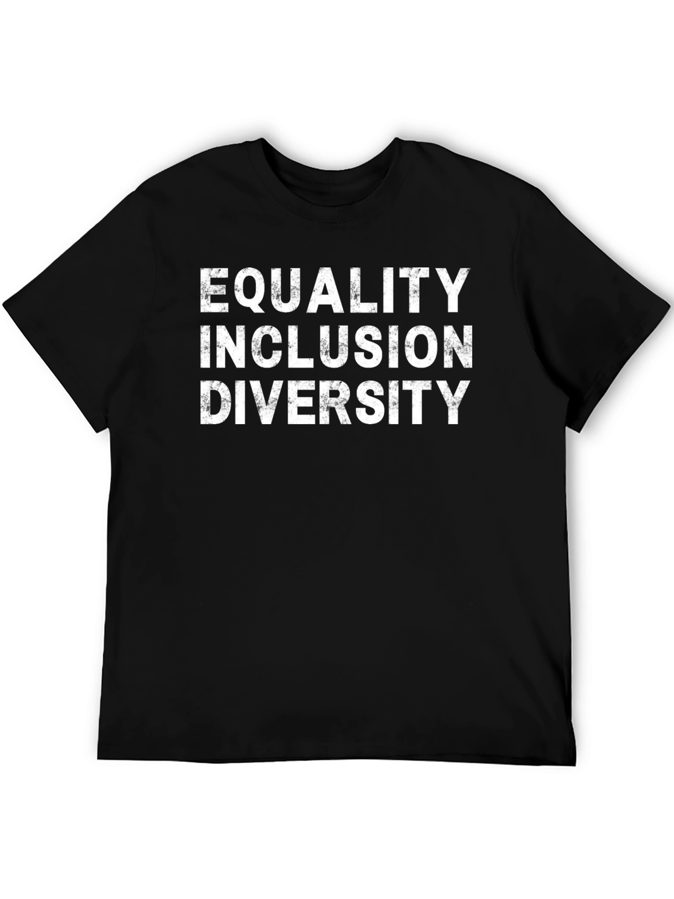Black Equality, Inclusion, Diversity Graphic Tee view 5