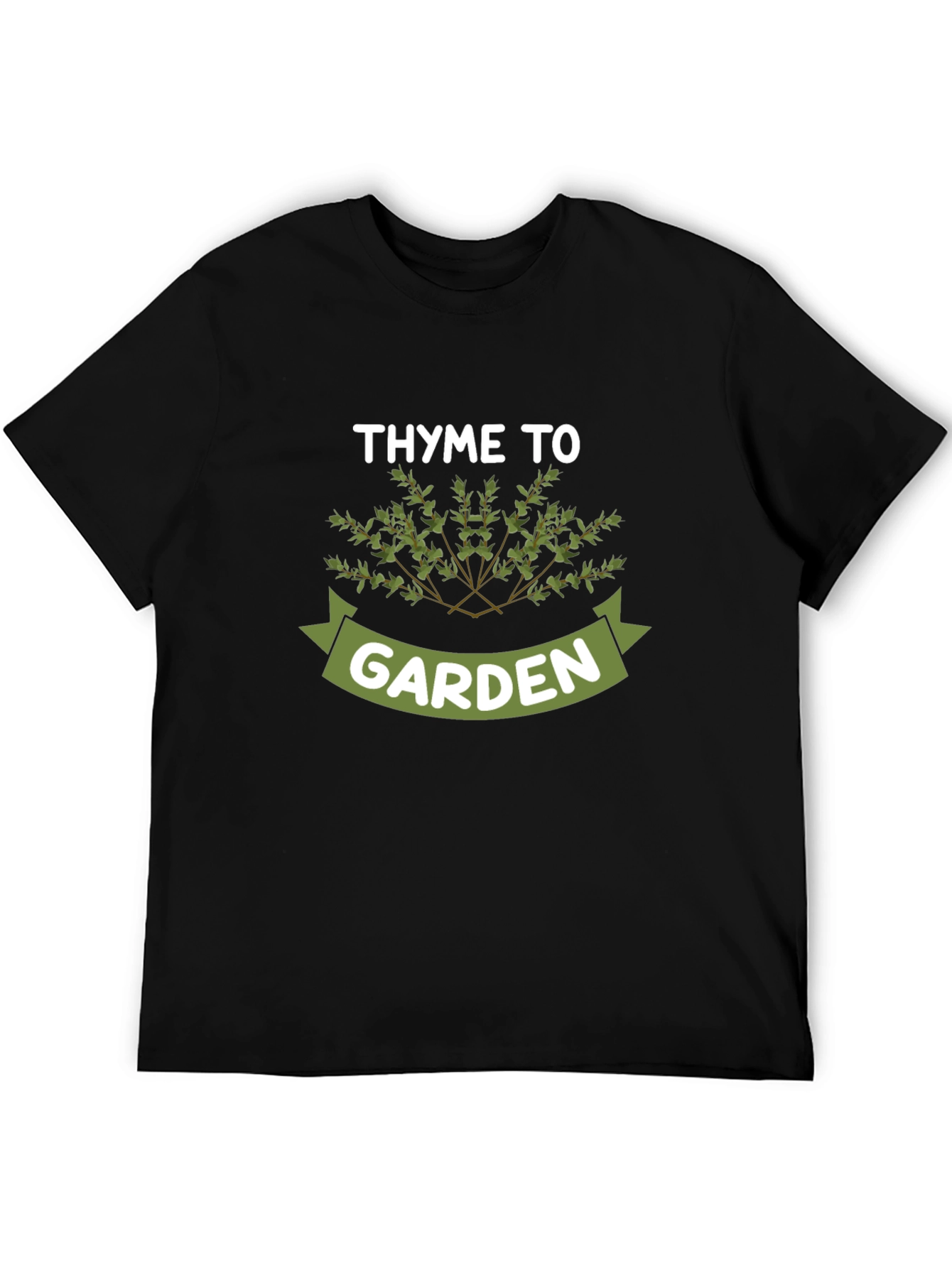 Black Thyme To Garden T-Shirt - Gardener Tee view 5
