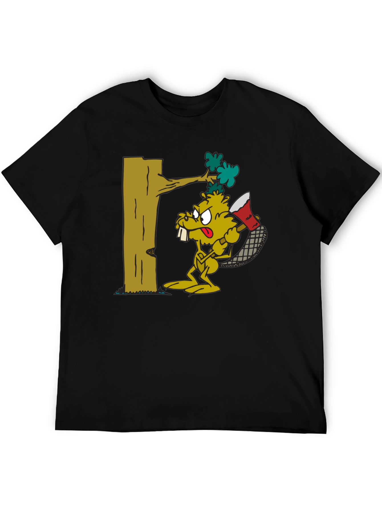Black Beaver Lumberjack Graphic Tee view 5