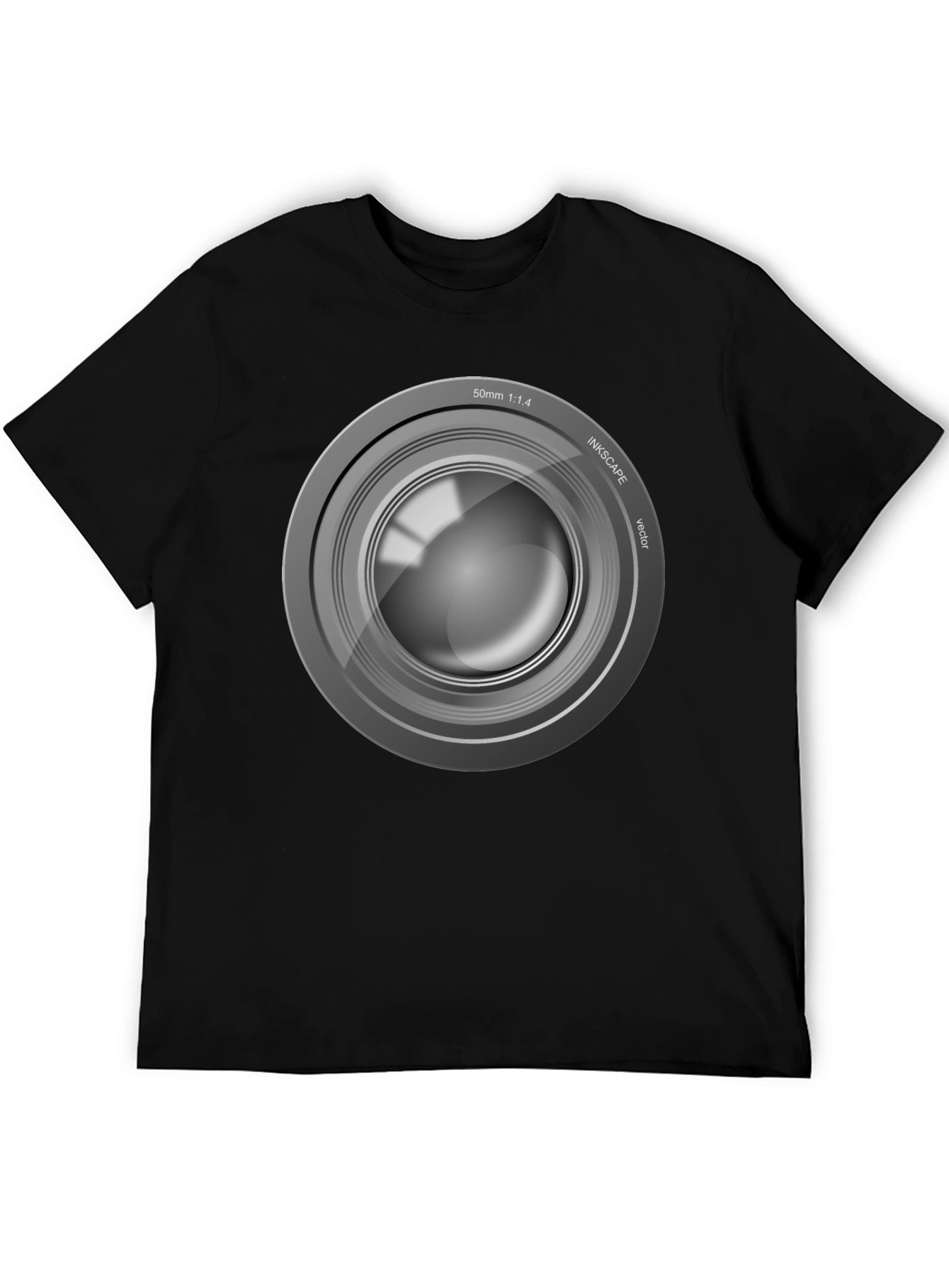 Camera Lens Graphic T-Shirt - Photographer Style - 5
