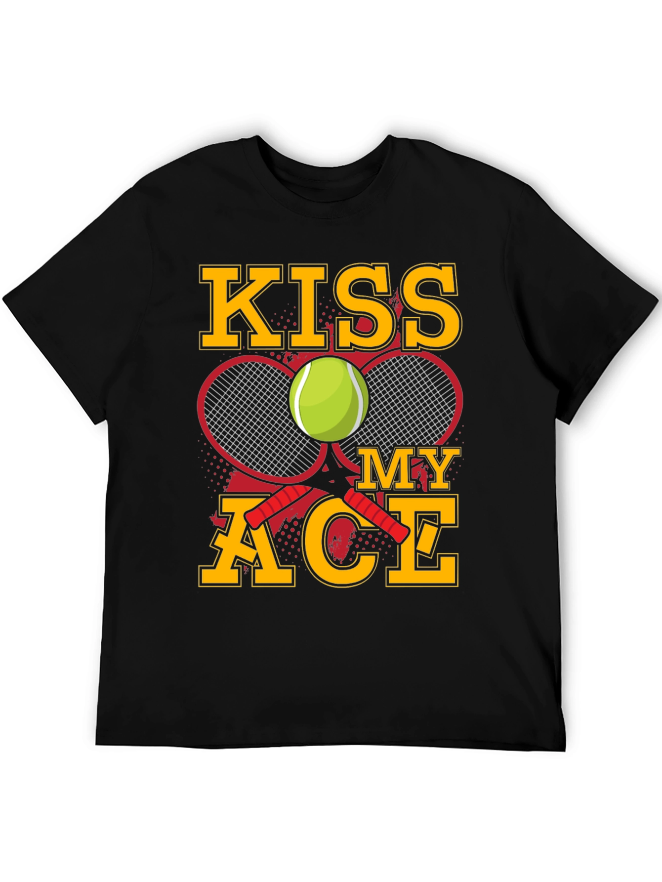 Kiss My Ace Tennis Graphic T-Shirt - 5