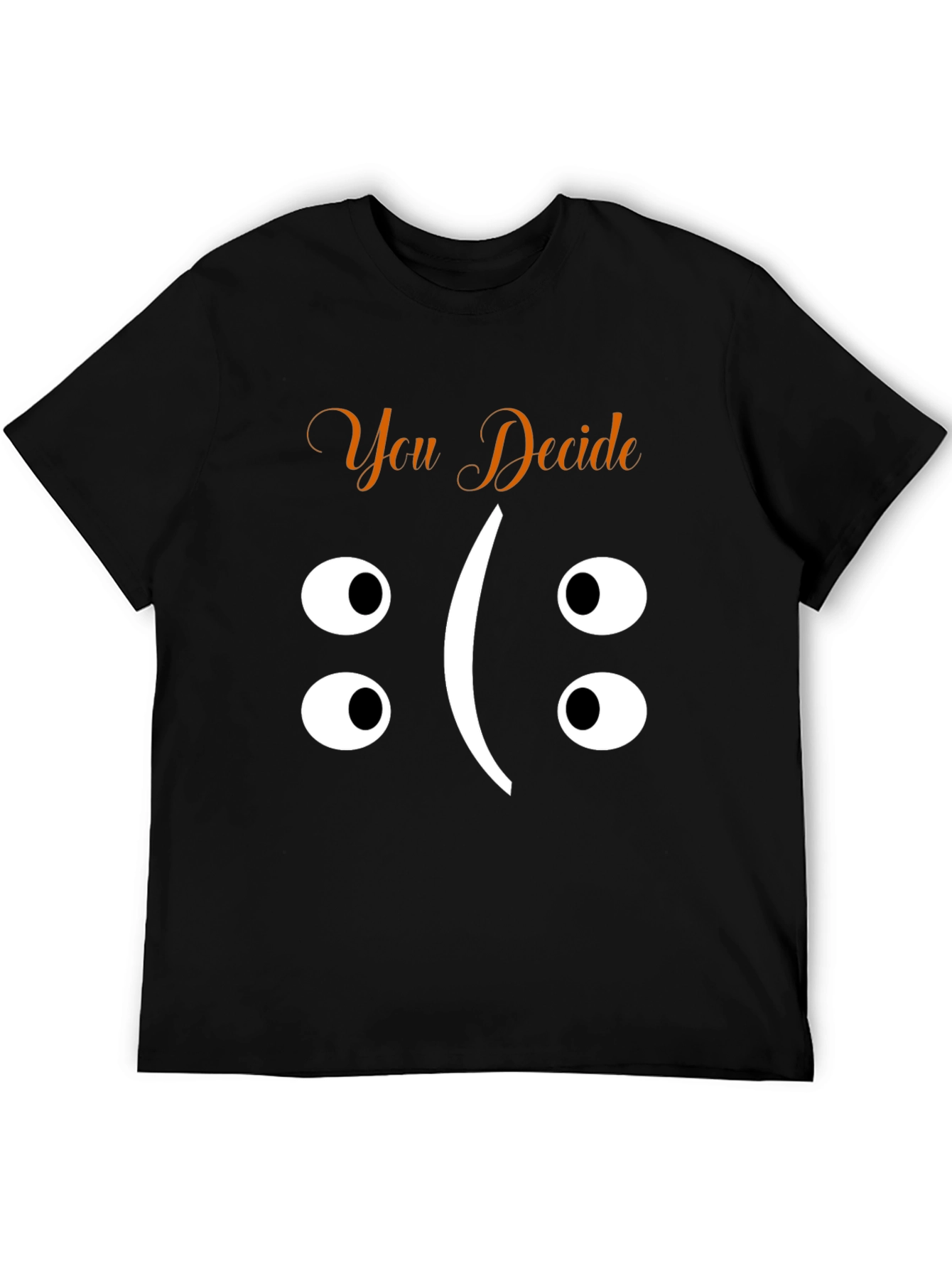 Black You Decide Graphic T-Shirt - Unisex view 5