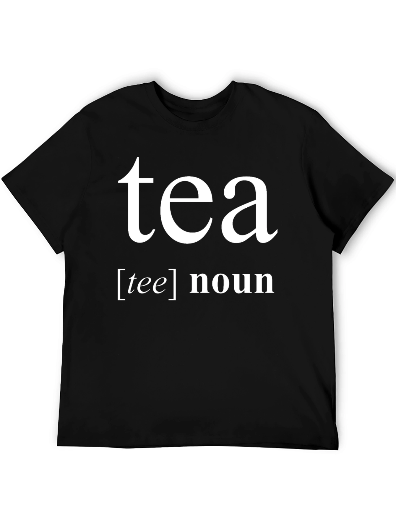 Black Tea Definition T-Shirt | Novelty Gift for Tea Lovers view 5