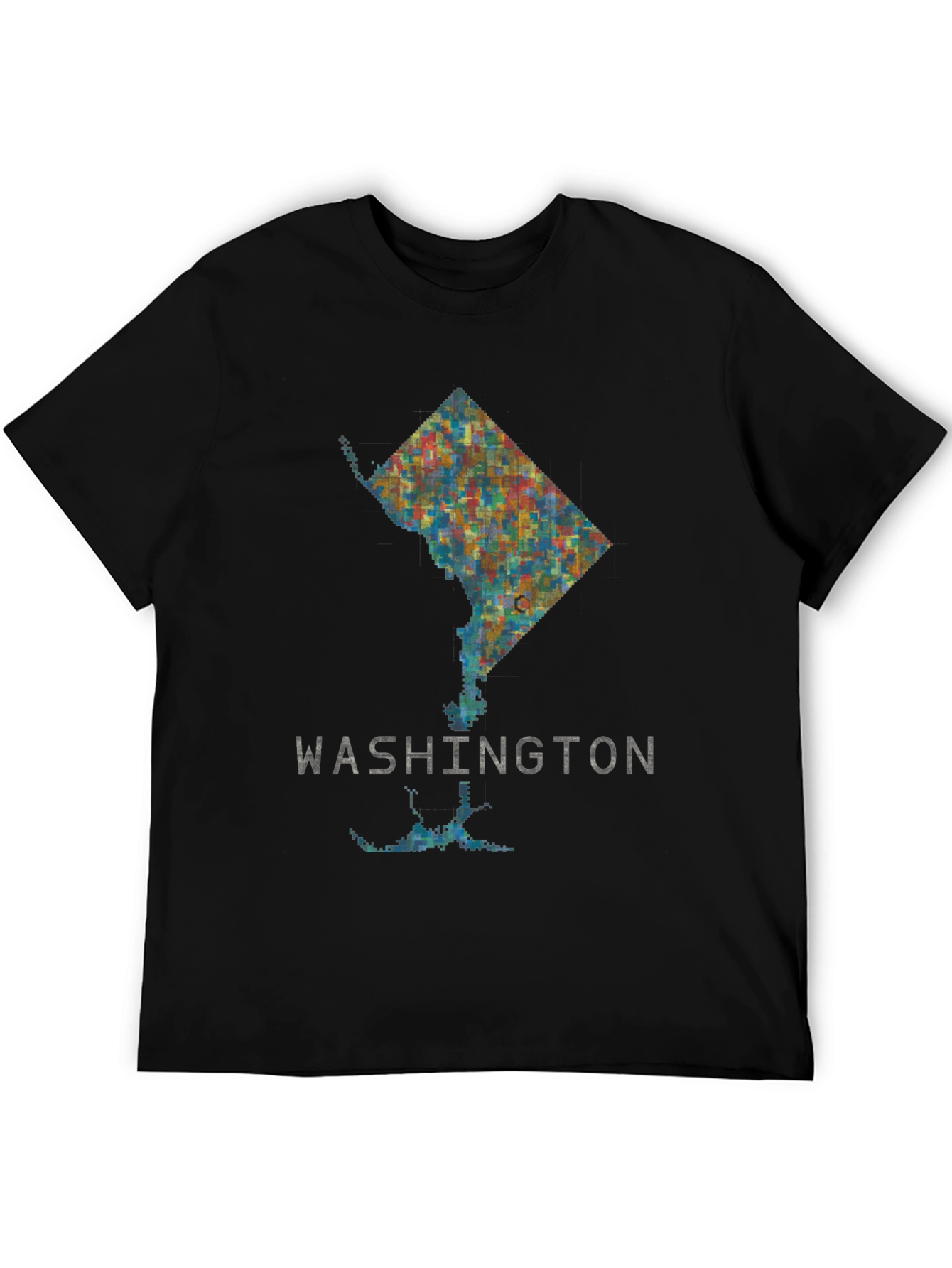 Black Washington D.C. Graphic T-Shirt view 5